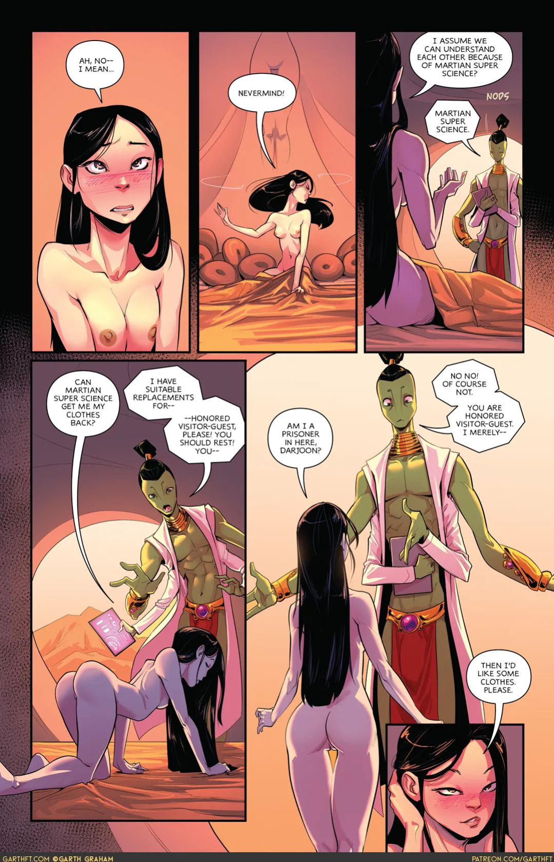[TemporalWolf (Garth Graham)] AstroKnots: A Polycule of Mars #1-3 [ongoing]