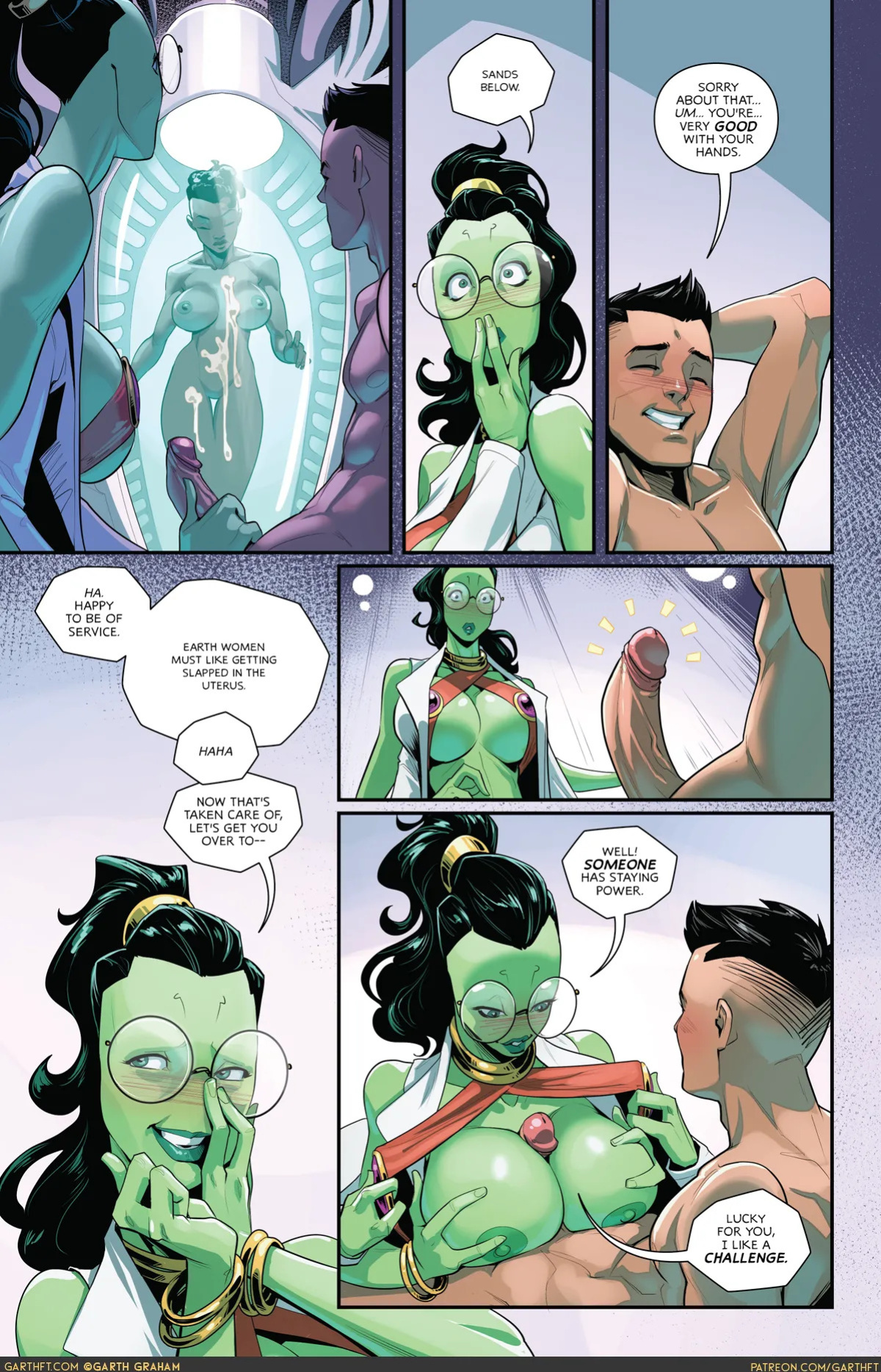 [TemporalWolf (Garth Graham)] AstroKnots: A Polycule of Mars #1-3 [ongoing]