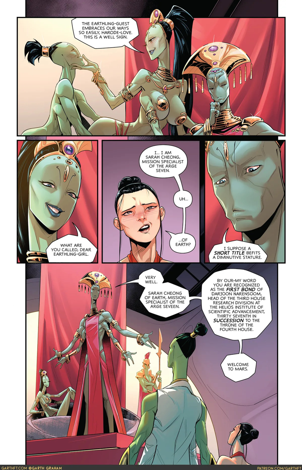 [TemporalWolf (Garth Graham)] AstroKnots: A Polycule of Mars #1-3 [ongoing]