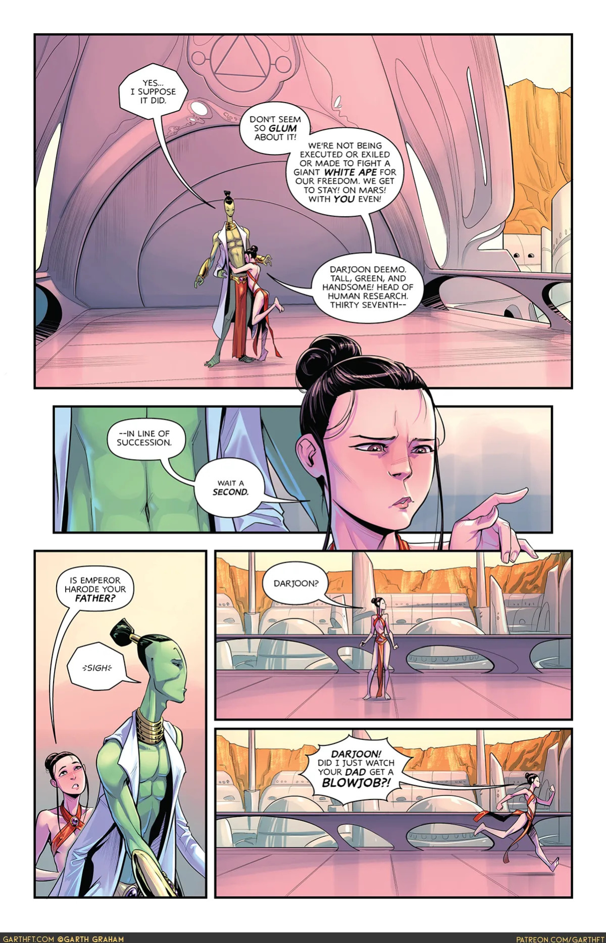 [TemporalWolf (Garth Graham)] AstroKnots: A Polycule of Mars #1-3 [ongoing]
