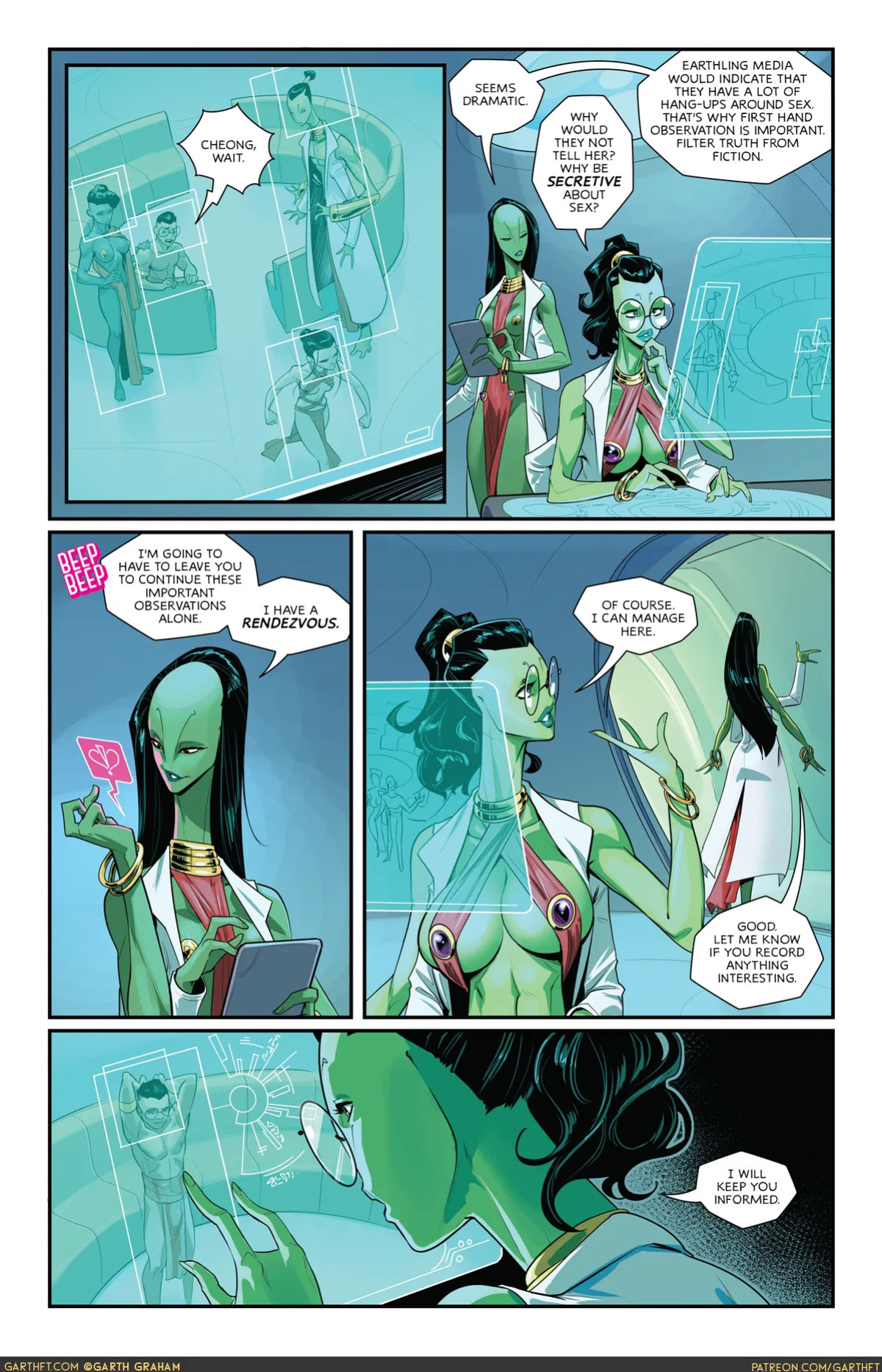 [TemporalWolf (Garth Graham)] AstroKnots: A Polycule of Mars #1-3 [ongoing]