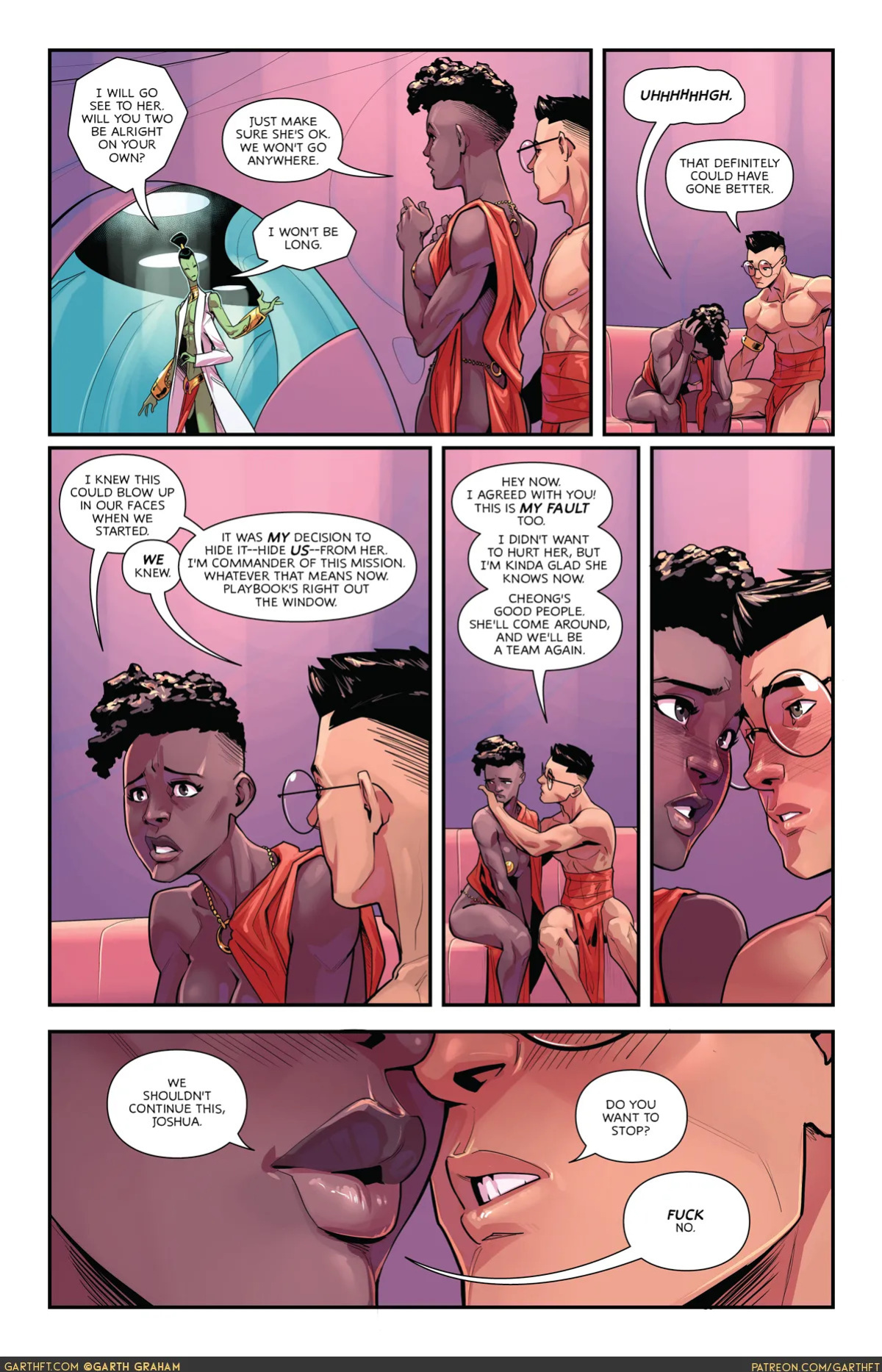 [TemporalWolf (Garth Graham)] AstroKnots: A Polycule of Mars #1-3 [ongoing]