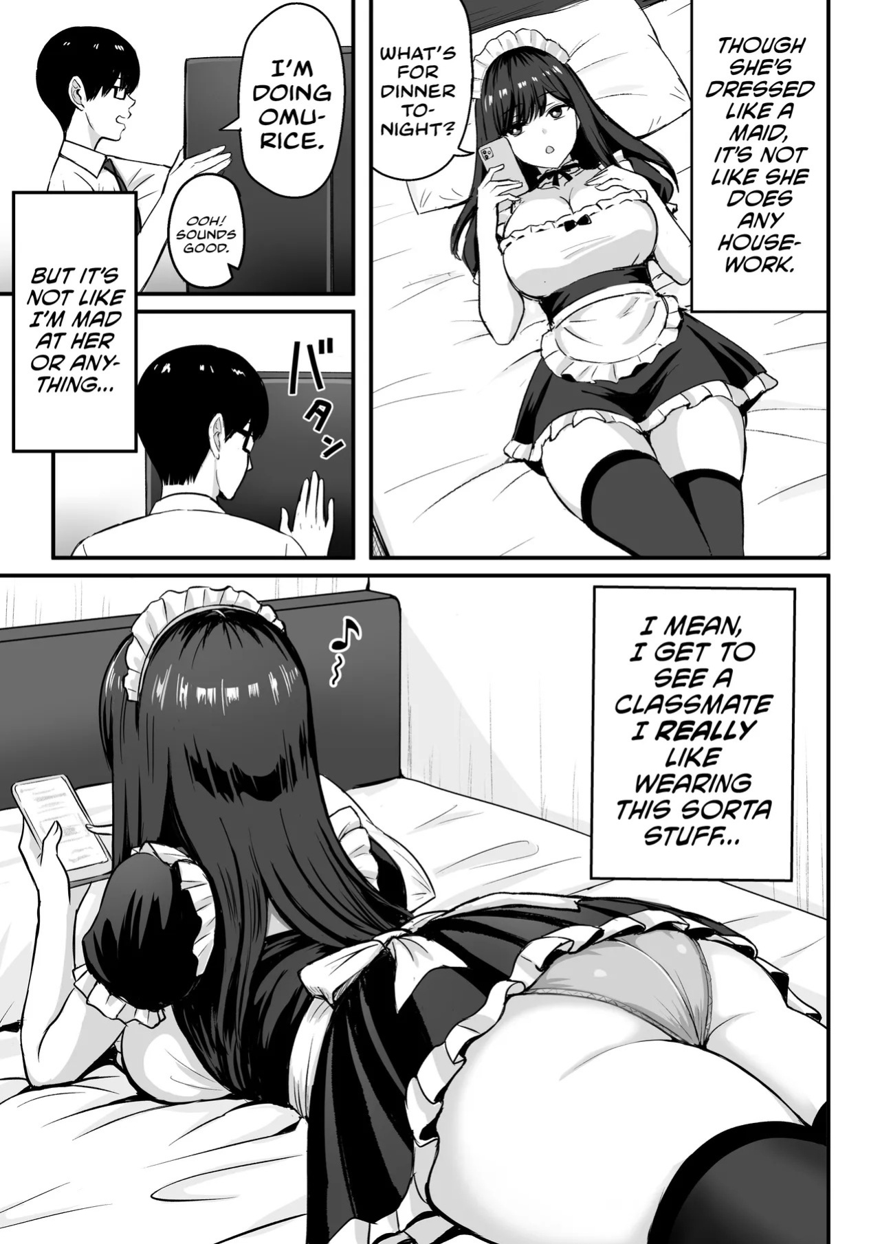 [Rokugo Sha] Cosplay Sex With My Freeloading Classmate | Isourou Classmate wa Cosplay H o shite Kureru. [Cookie Cruncher] [English]