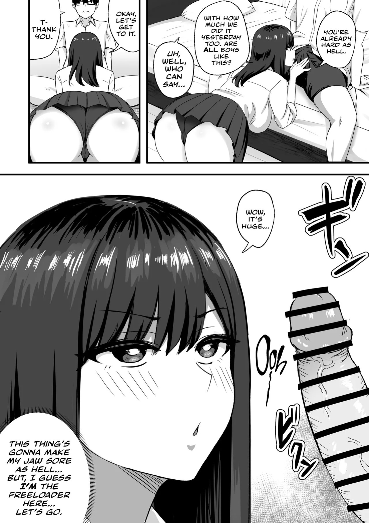 [Rokugo Sha] Cosplay Sex With My Freeloading Classmate | Isourou Classmate wa Cosplay H o shite Kureru. [Cookie Cruncher] [English]