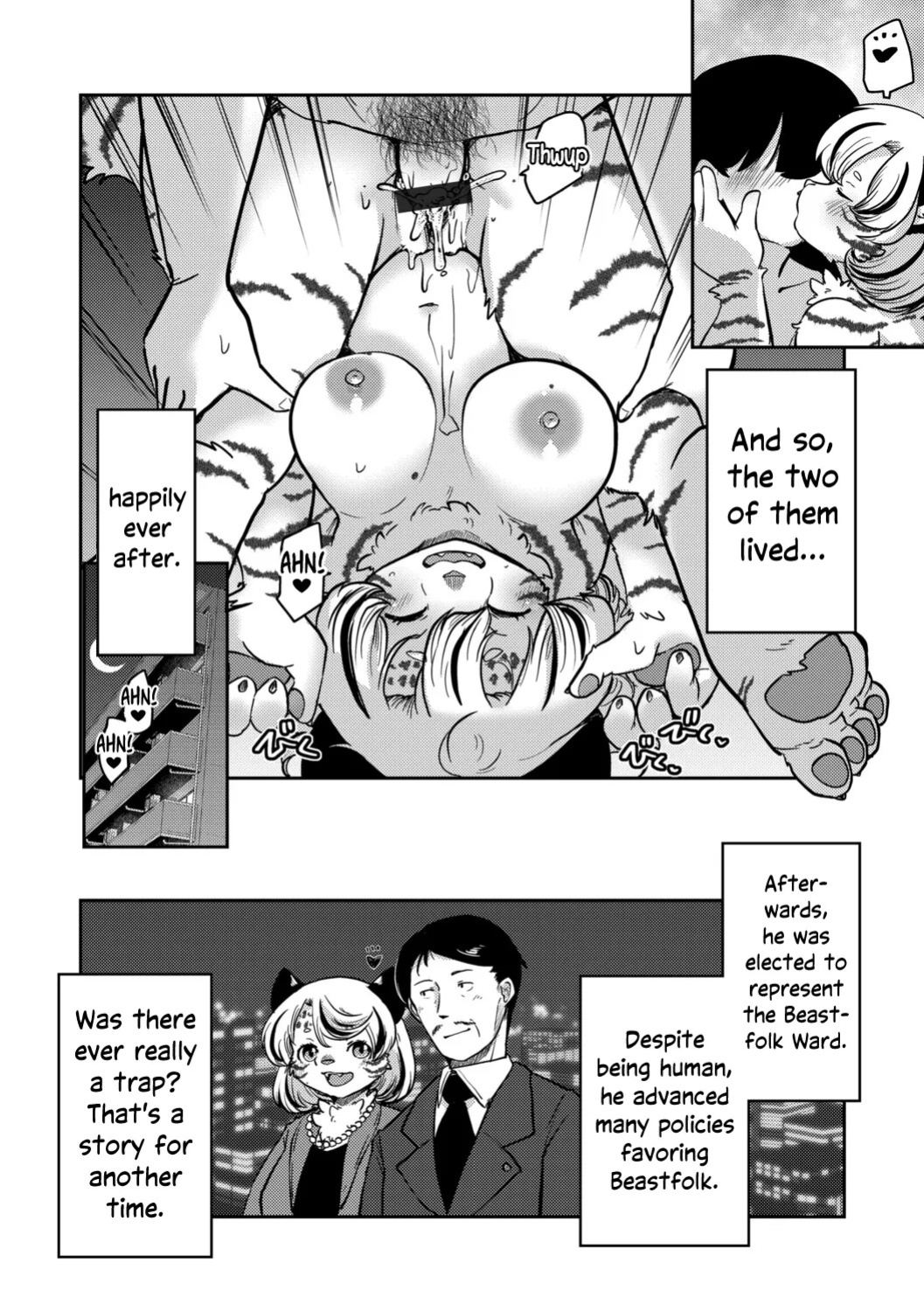 [Noraya (Setouchi Kurage)] Shimashima Honey Torappu Zenpen | Striped Honey Tiger Trap [English] [Complete] [EHCOVE]