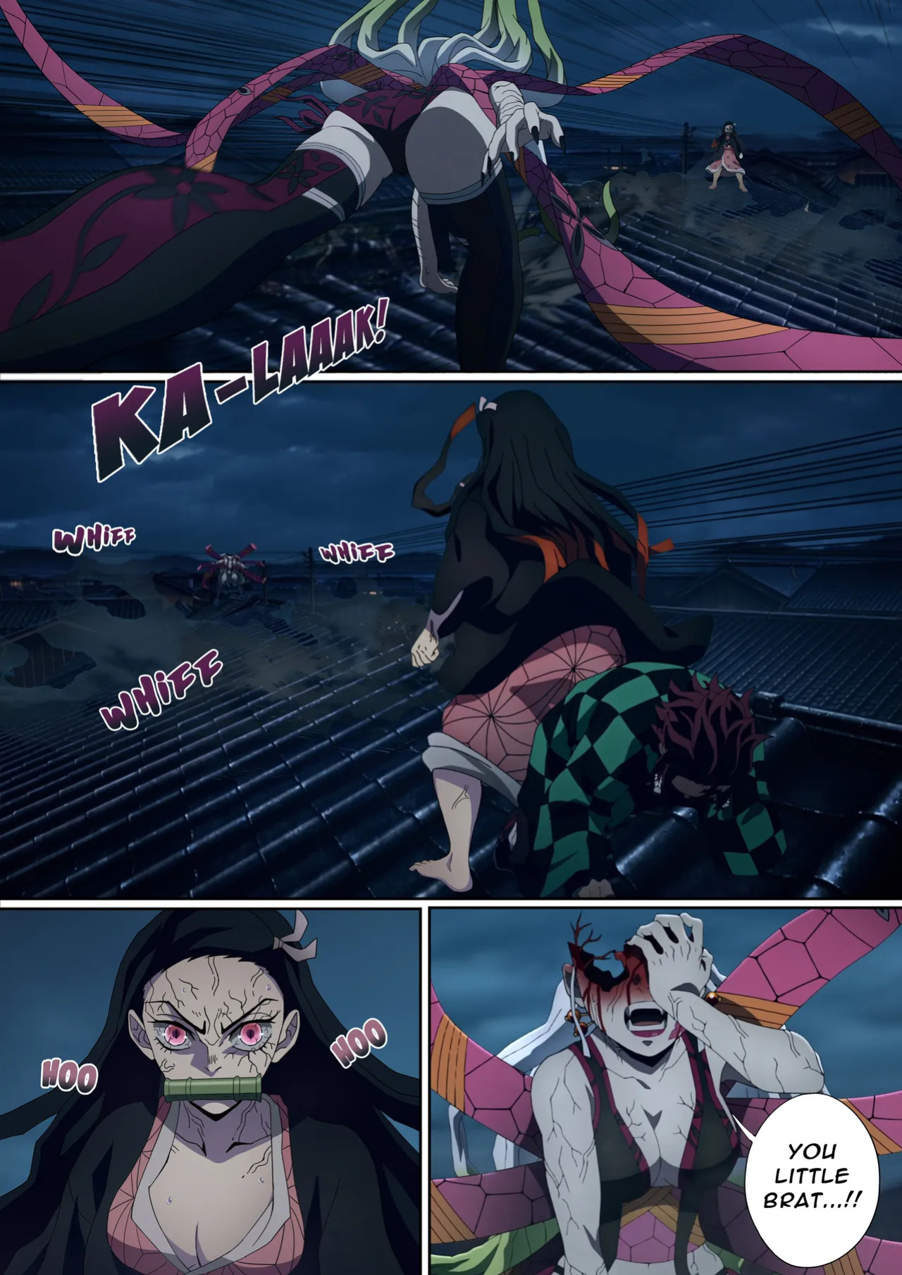 [FootCroft] Daki’s Blood Demon Art: Trample 堕姫の血鬼術・紅蓮践踏 (Part 1+Part 2)