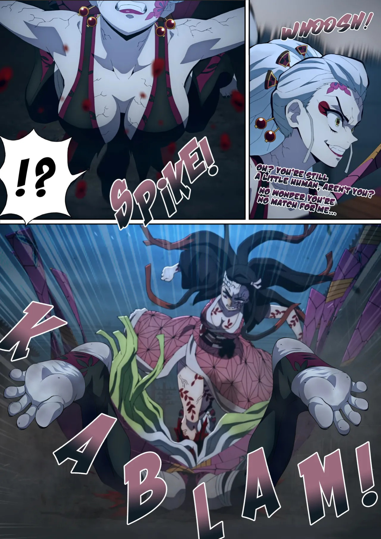 [FootCroft] Daki’s Blood Demon Art: Trample 堕姫の血鬼術・紅蓮践踏 (Part 1+Part 2)