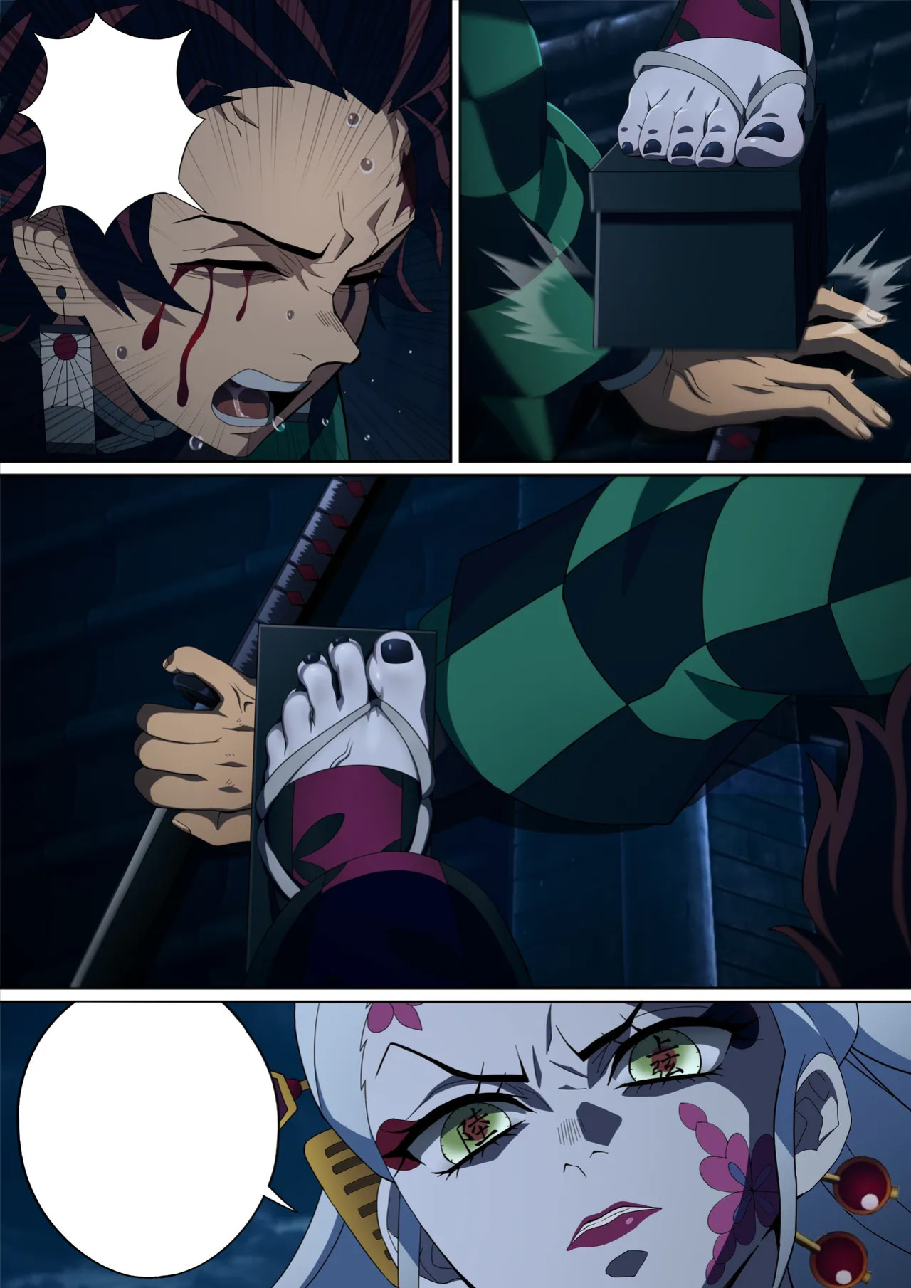 [FootCroft] Daki’s Blood Demon Art: Trample 堕姫の血鬼術・紅蓮践踏 (Part 1+Part 2)