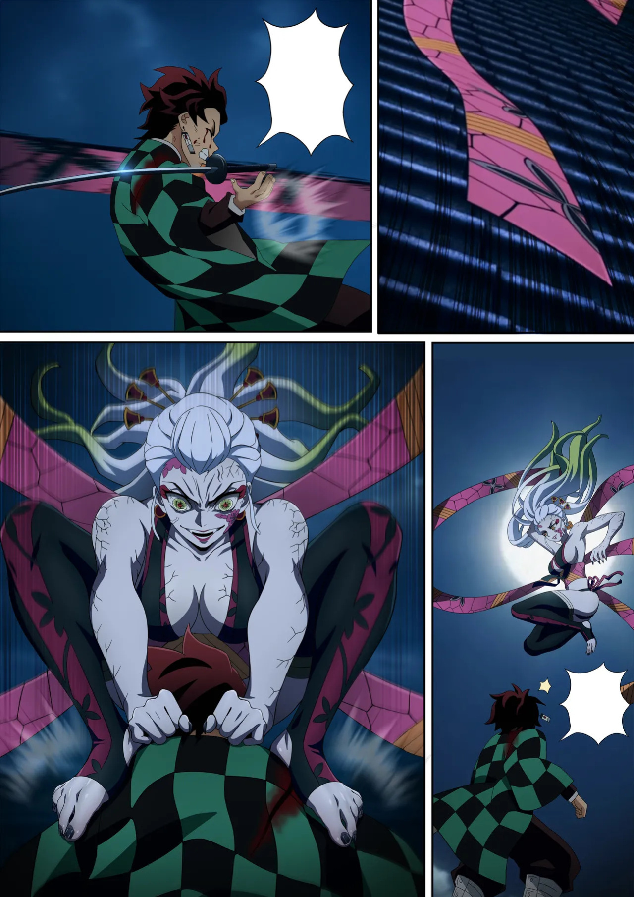 [FootCroft] Daki’s Blood Demon Art: Trample 堕姫の血鬼術・紅蓮践踏 (Part 1+Part 2)
