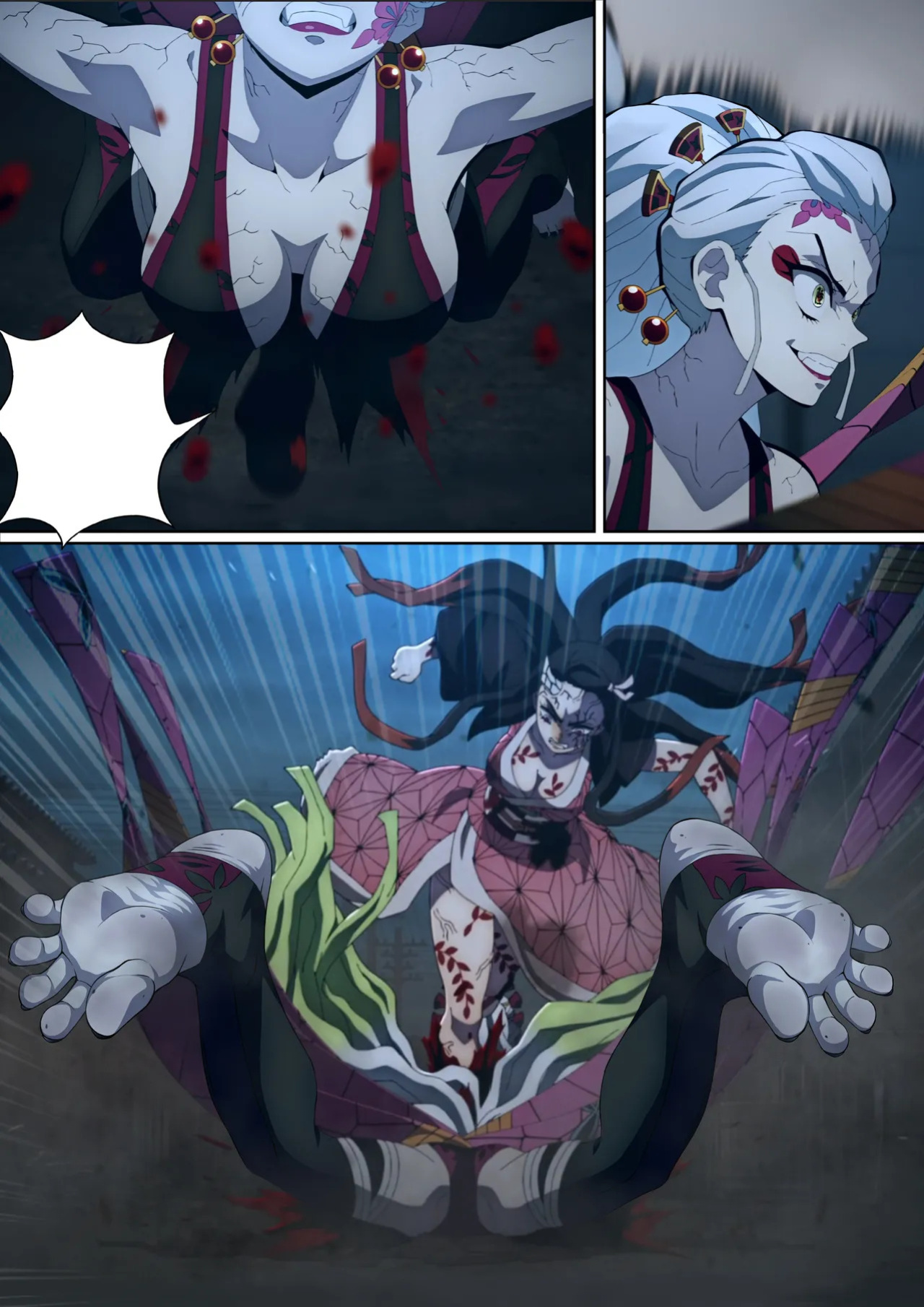 [FootCroft] Daki’s Blood Demon Art: Trample 堕姫の血鬼術・紅蓮践踏 (Part 1+Part 2)