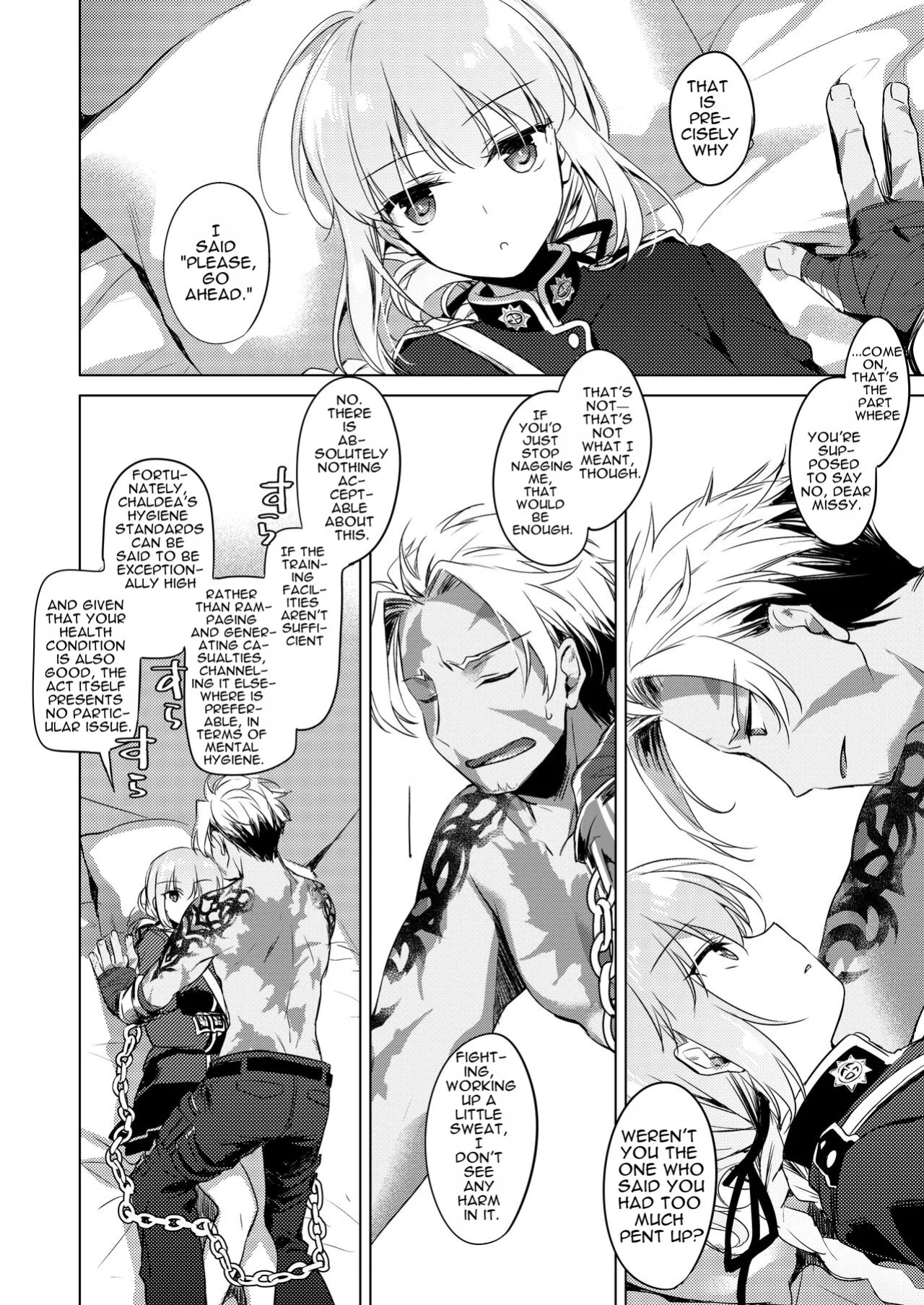 [FRAC (Motomiya Mitsuki)] Nightingale wa Mendokusai (Fate/Grand Order)[English][Digital]