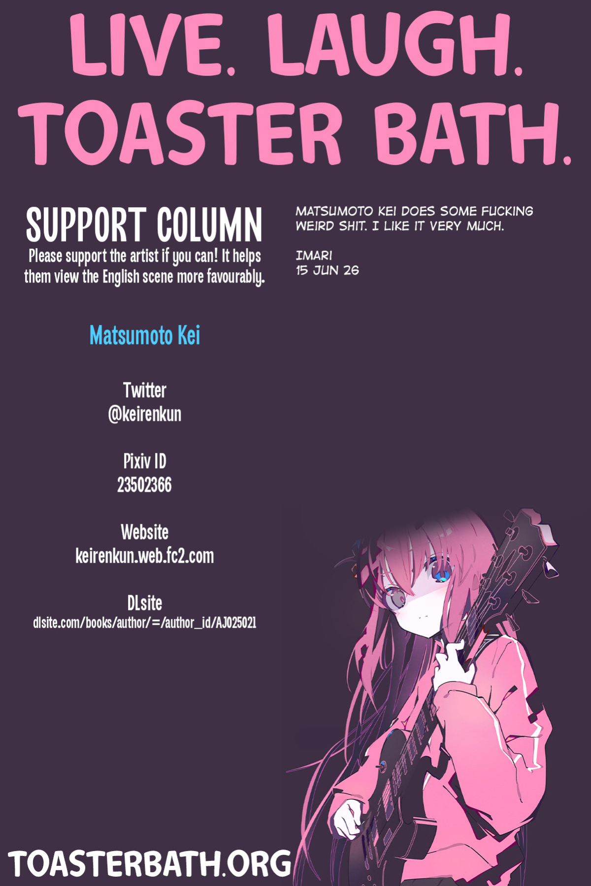 [Matsumoto Kei] The Girl that Shouldn't Matter (ENG) =TB=