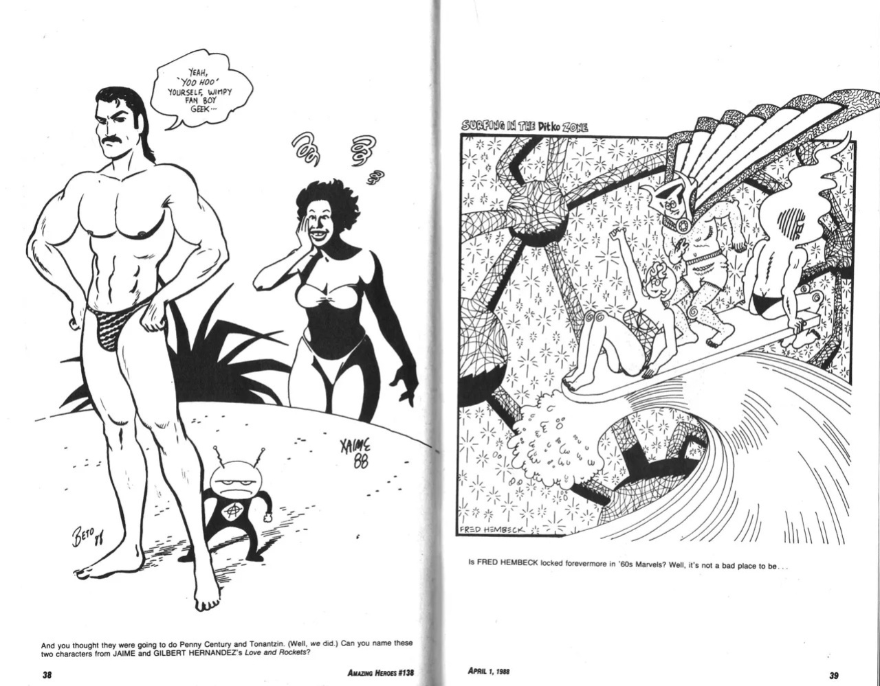 Amazing Heroes Swimsuit 1988