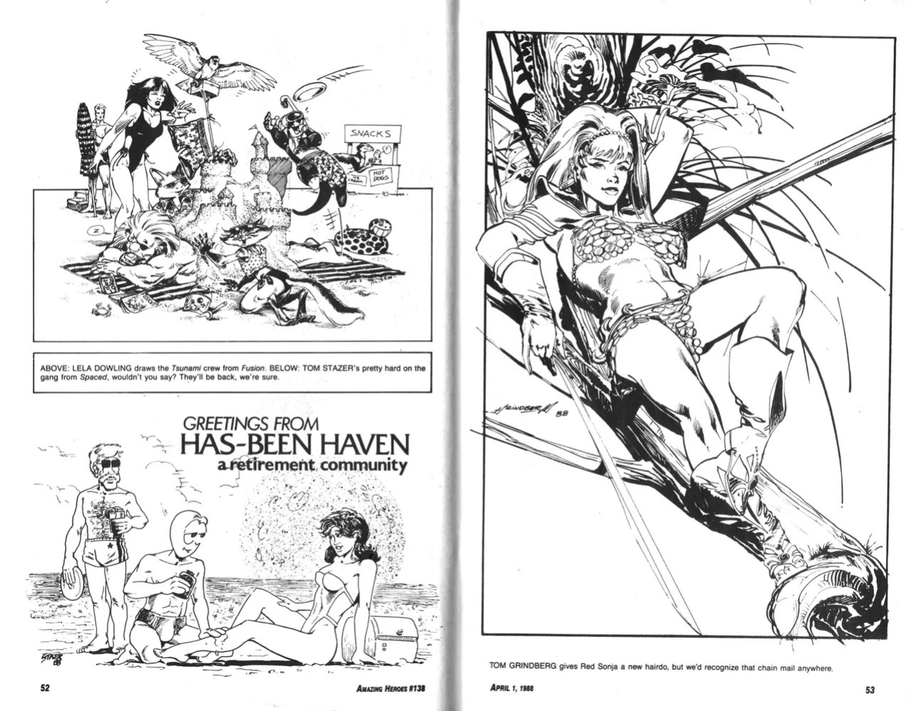 Amazing Heroes Swimsuit 1988