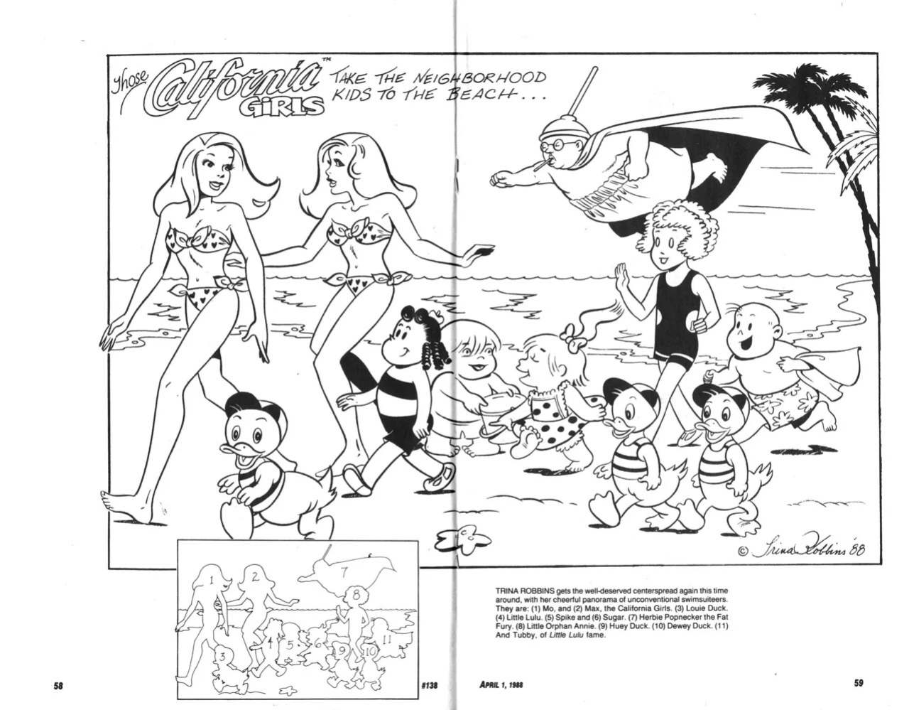 Amazing Heroes Swimsuit 1988