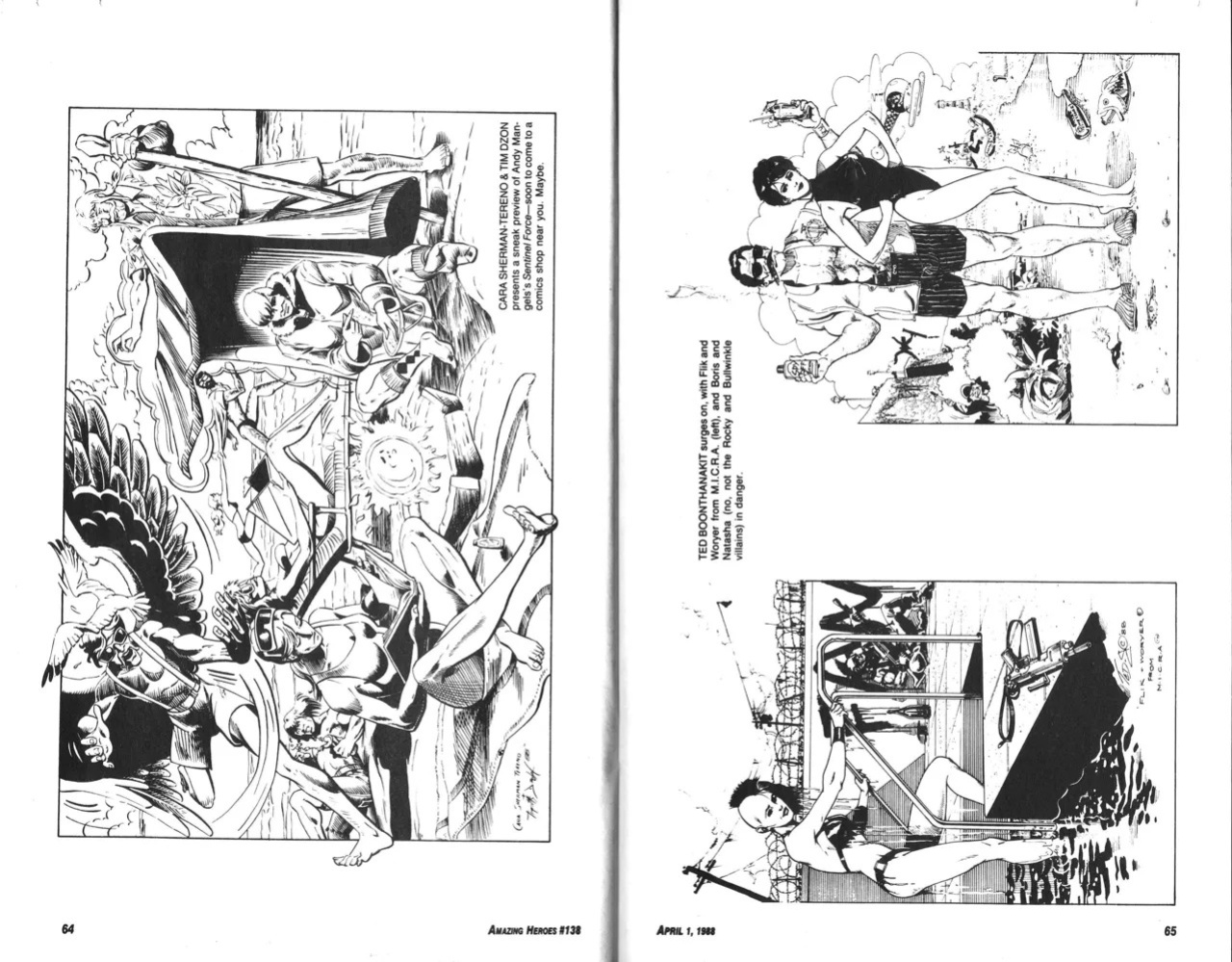 Amazing Heroes Swimsuit 1988