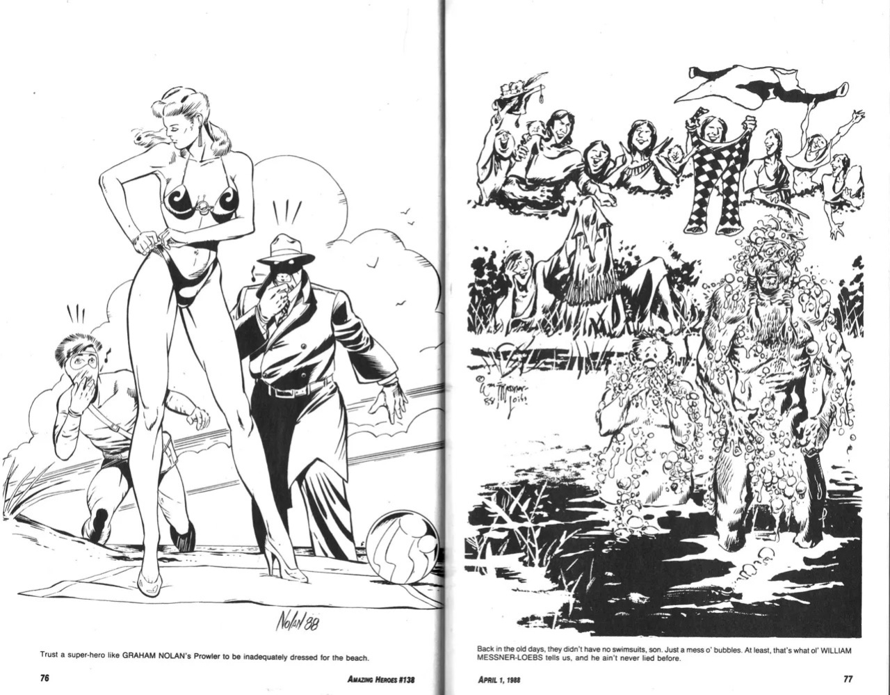 Amazing Heroes Swimsuit 1988