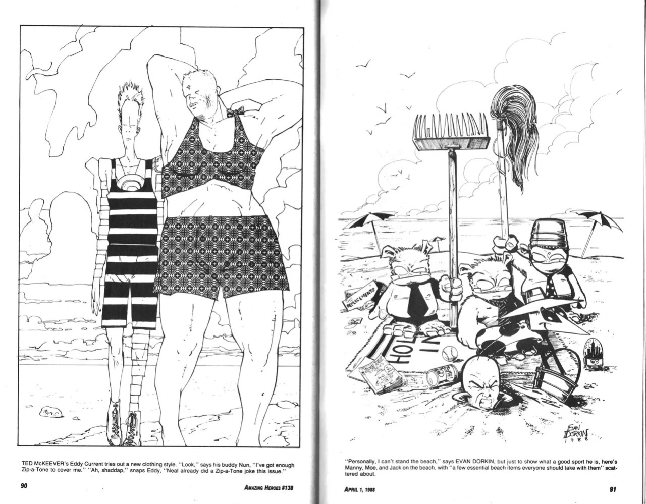Amazing Heroes Swimsuit 1988