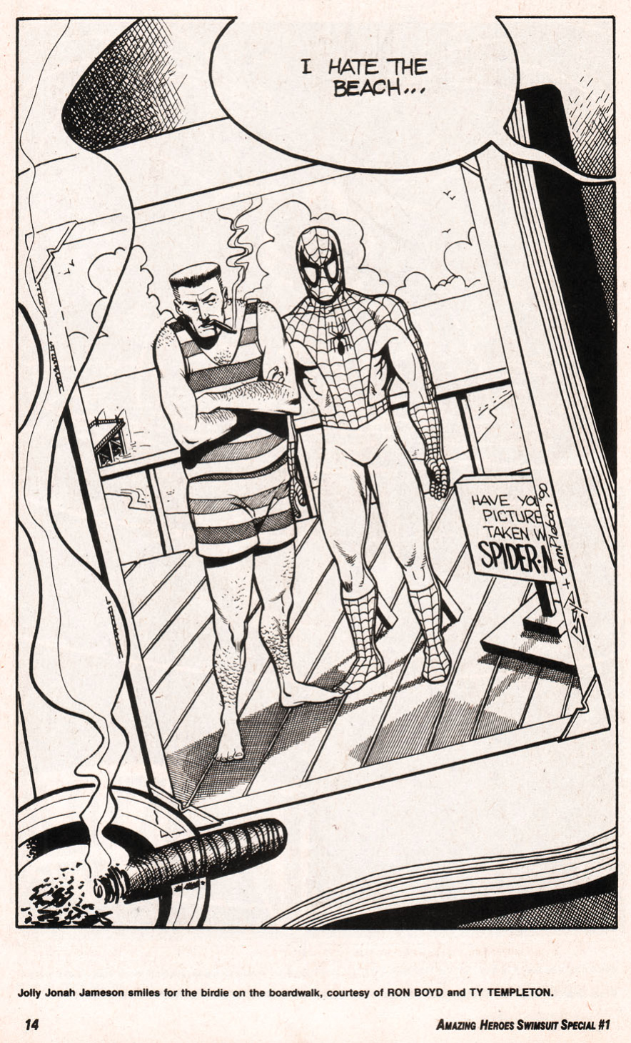 Amazing Heroes Swimsuit 1990