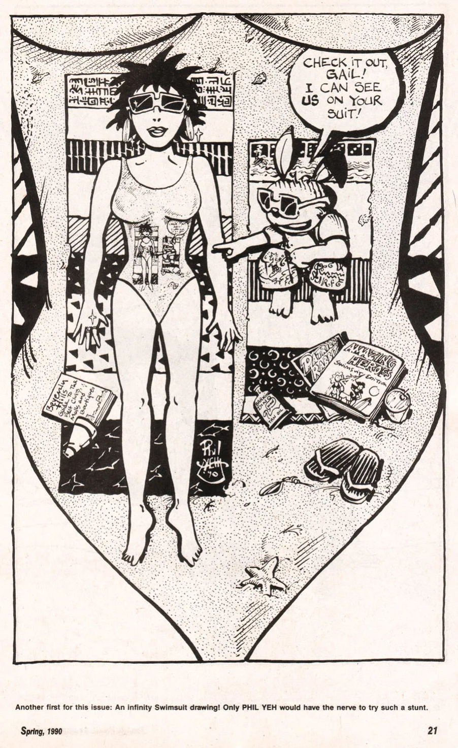 Amazing Heroes Swimsuit 1990