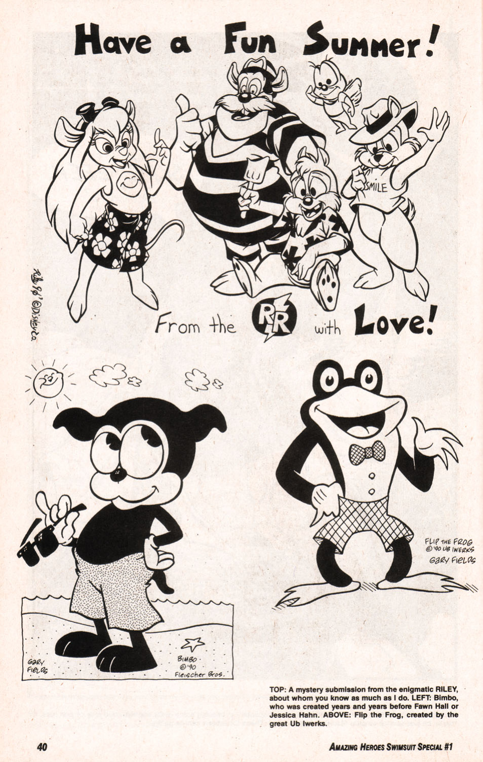 Amazing Heroes Swimsuit 1990