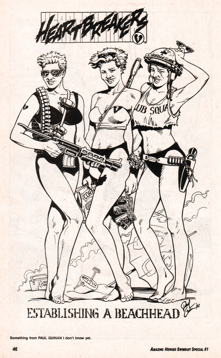 Amazing Heroes Swimsuit 1990