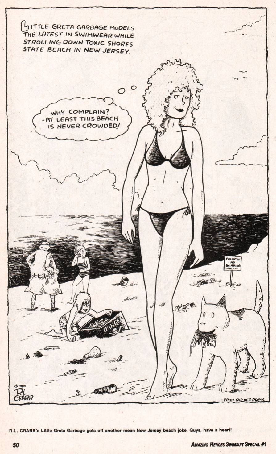 Amazing Heroes Swimsuit 1990