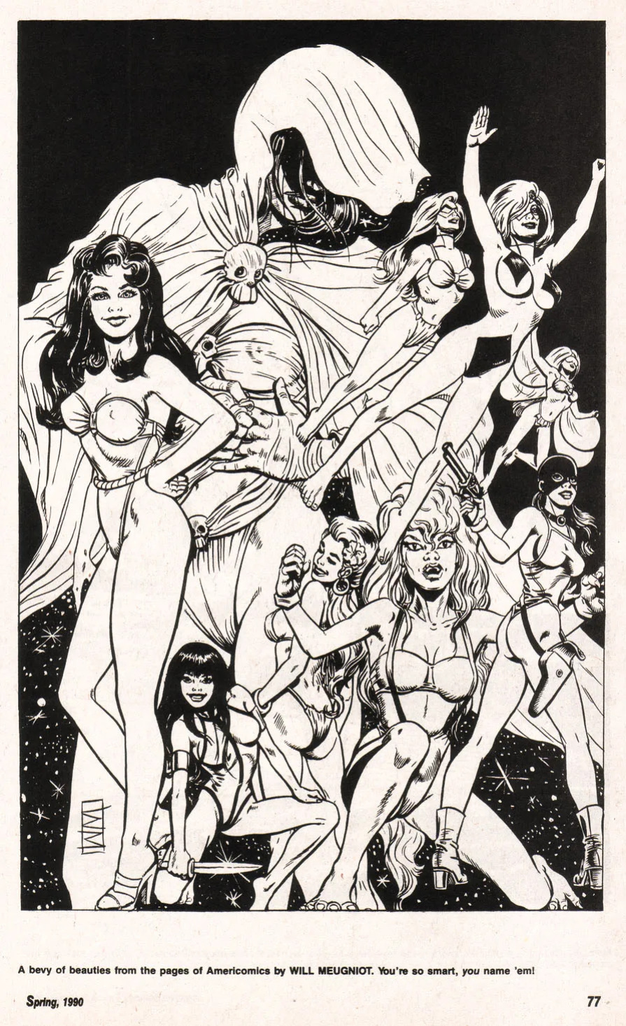Amazing Heroes Swimsuit 1990