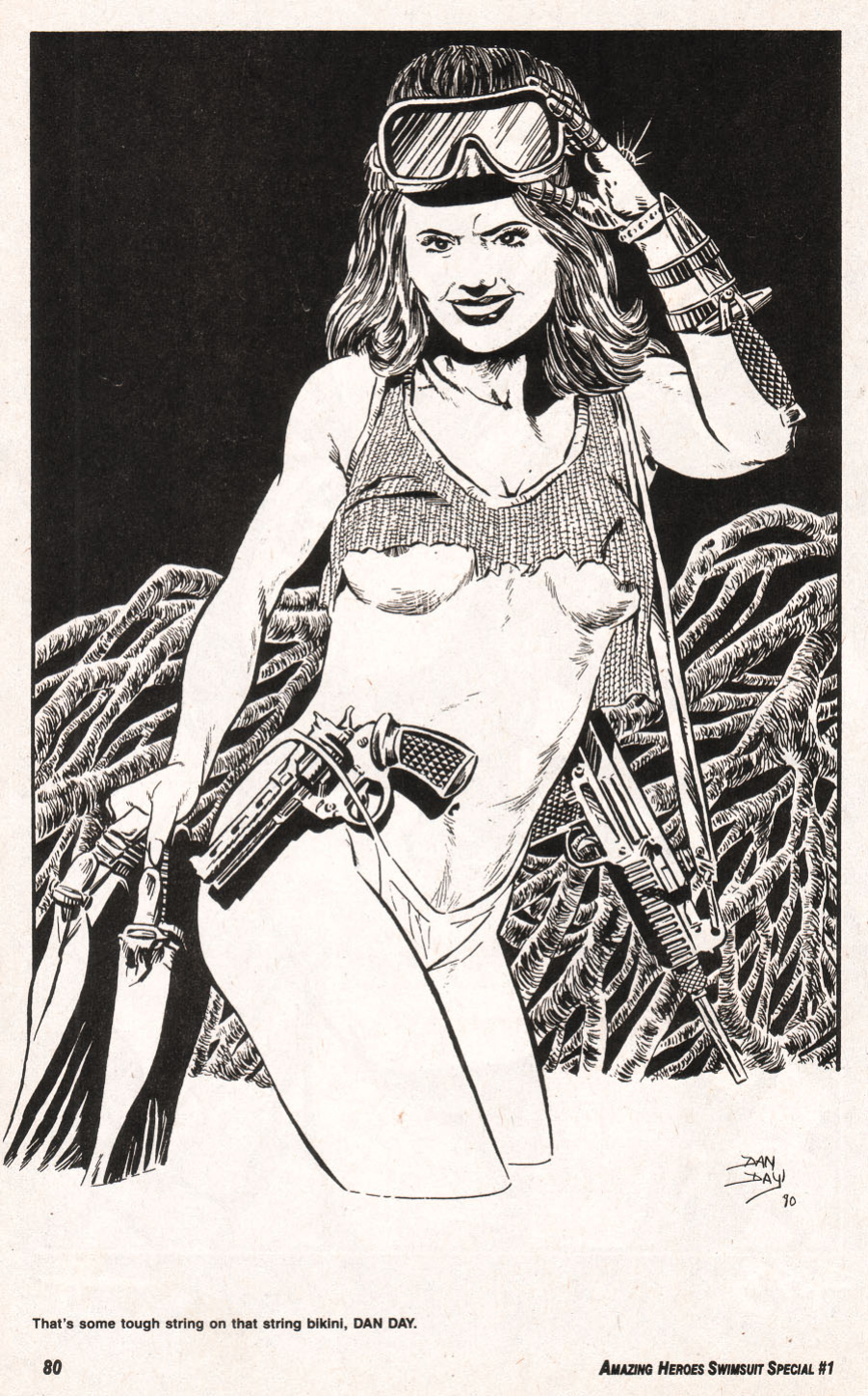 Amazing Heroes Swimsuit 1990