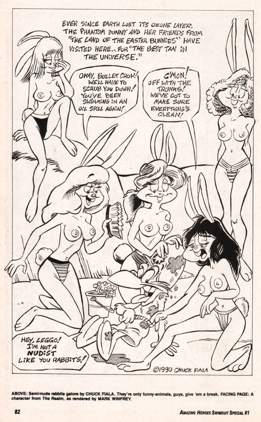 Amazing Heroes Swimsuit 1990