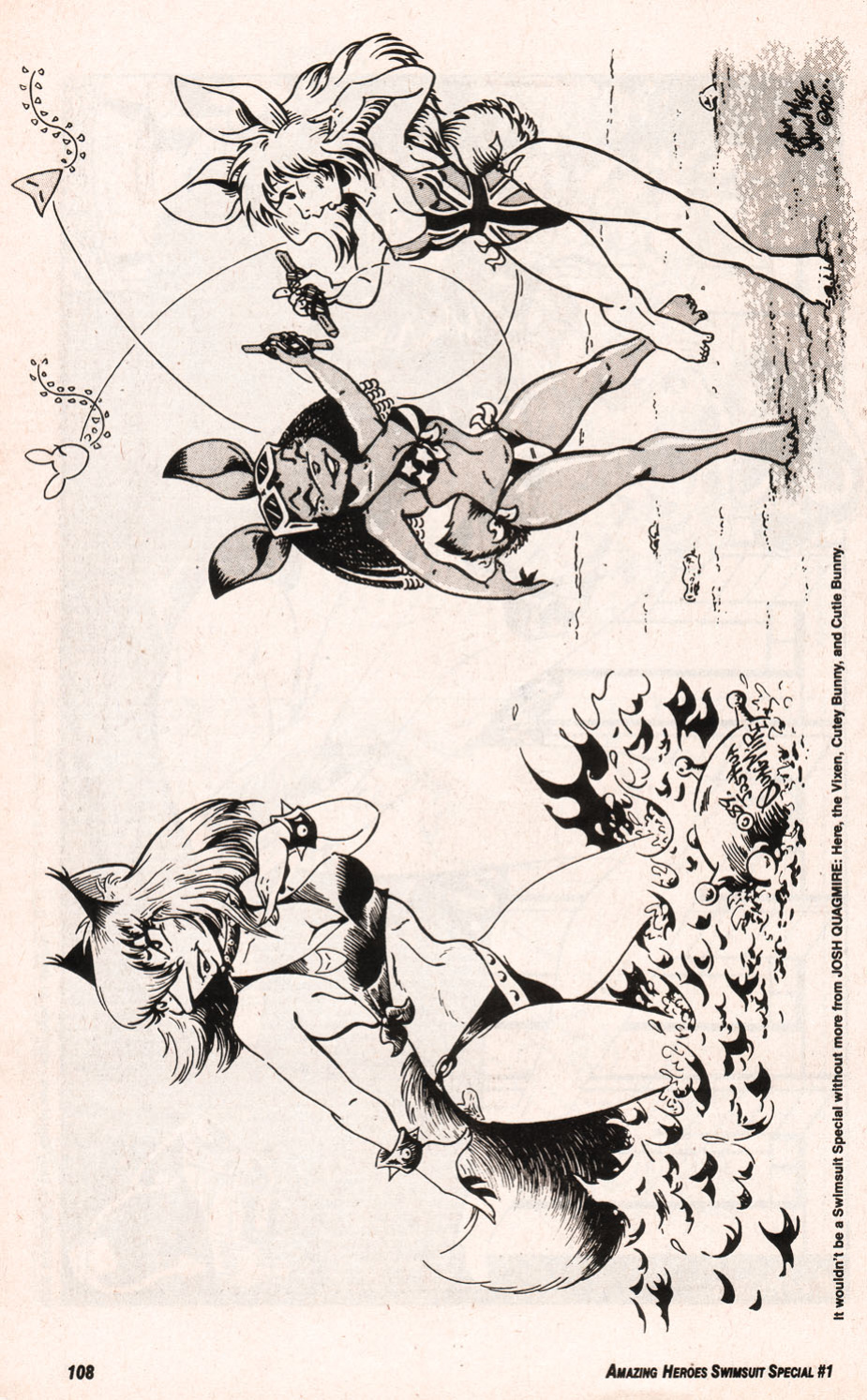 Amazing Heroes Swimsuit 1990