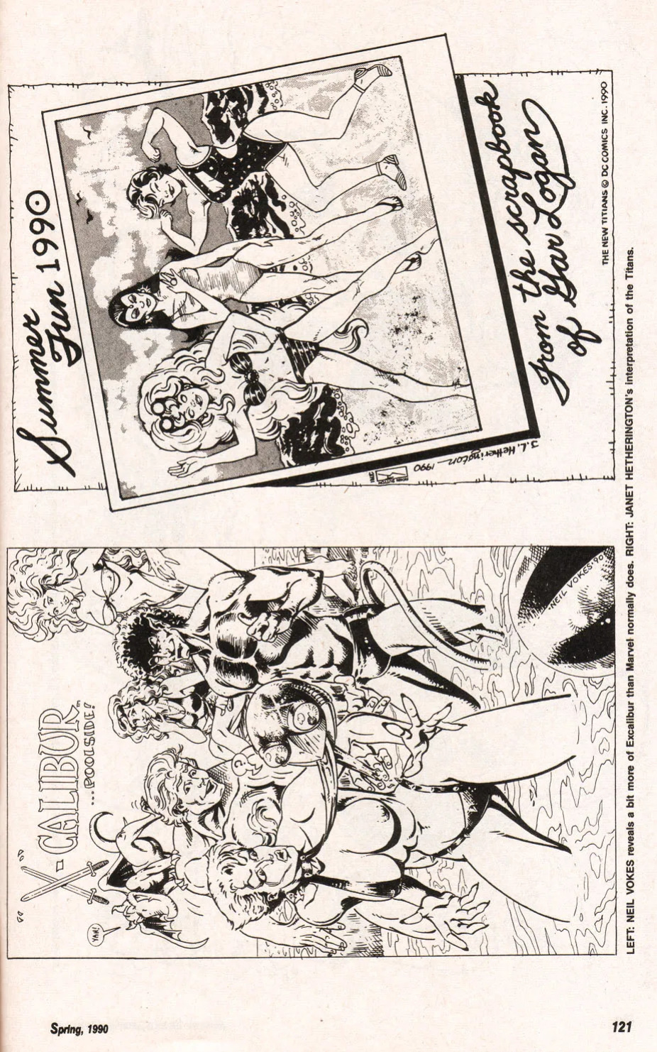 Amazing Heroes Swimsuit 1990