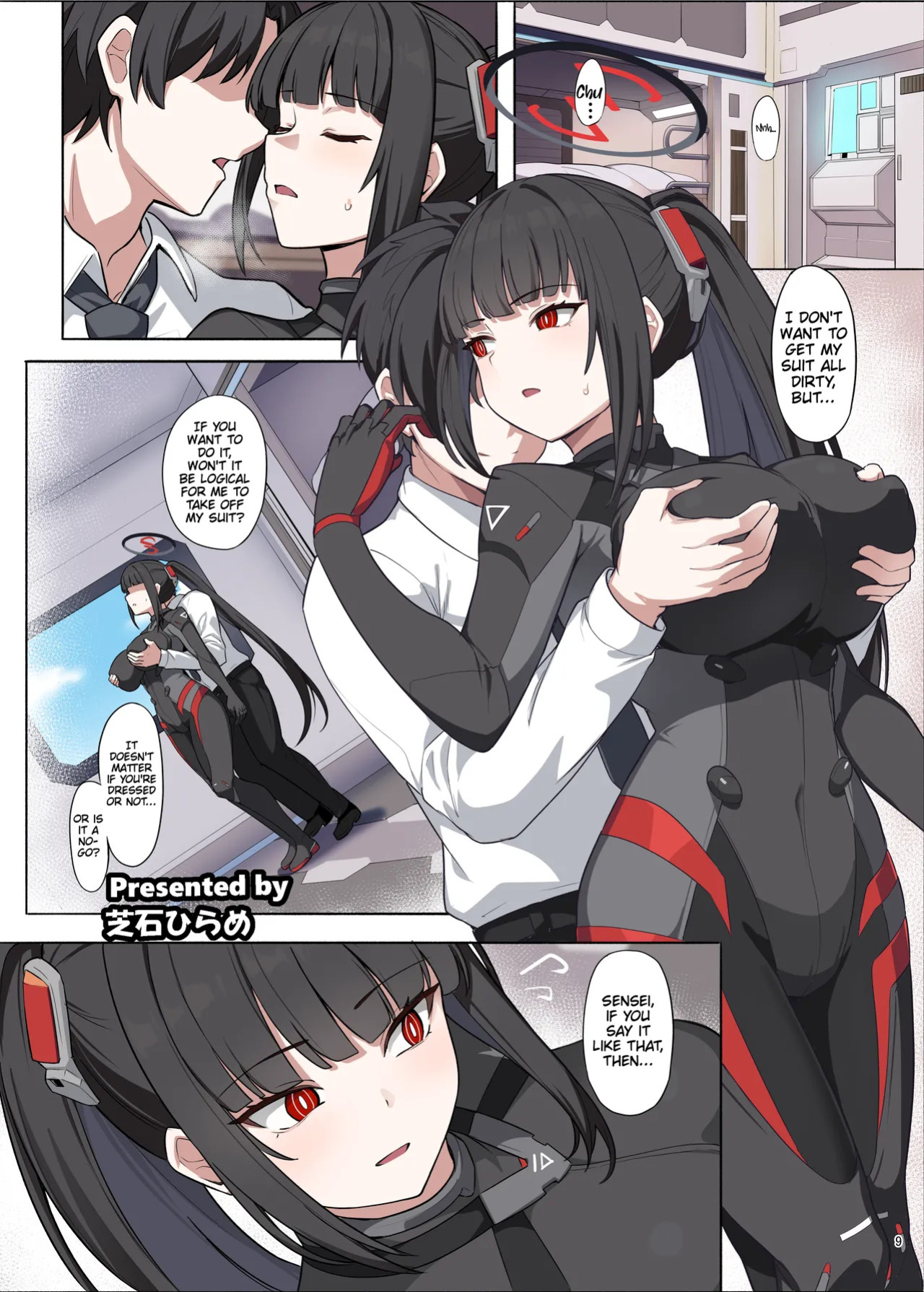 [Kakuzatou (Various)] Rinsen Rio Icha Love Ero Goudou "Sono Suit de Rinsen wa Muri Desho" | Battle Suit Rio Lovey-Dovey Ero Anthology "There's No Way You're Going Into Battle In That Suit, Right?" (Blue Archive) [Digital] [English] [Thighs]