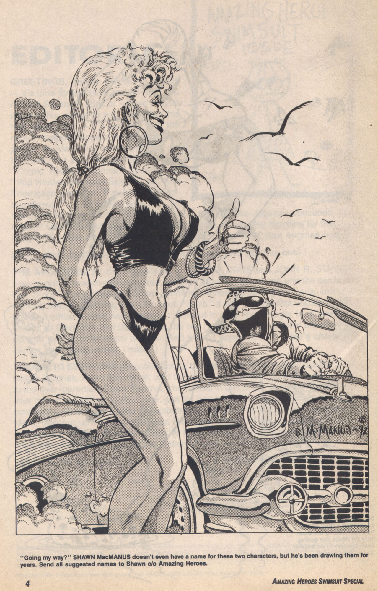 Amazing Heroes Swimsuit 1992