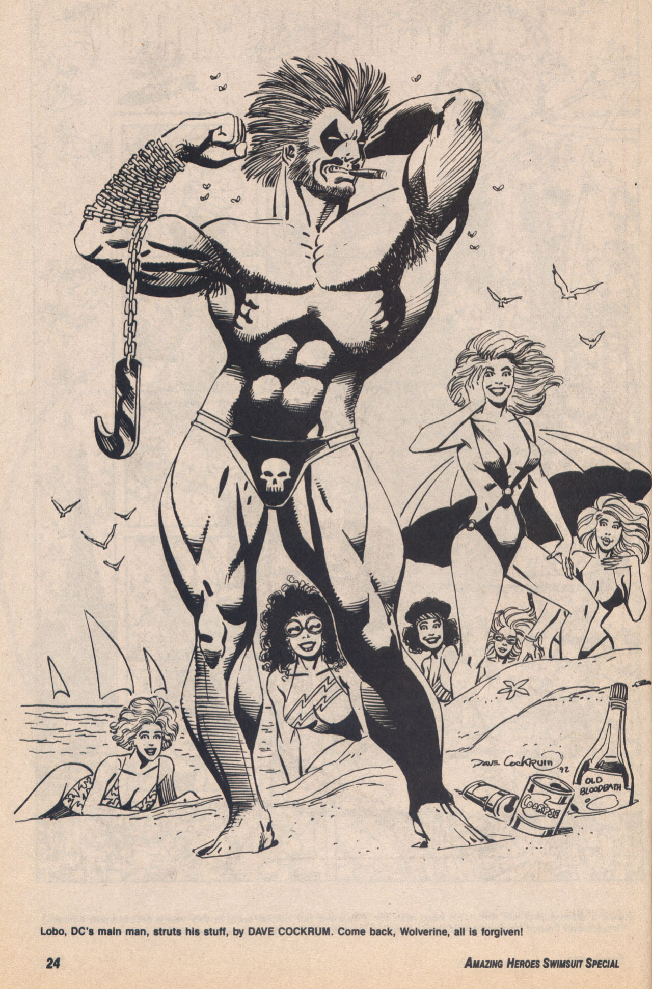 Amazing Heroes Swimsuit 1992
