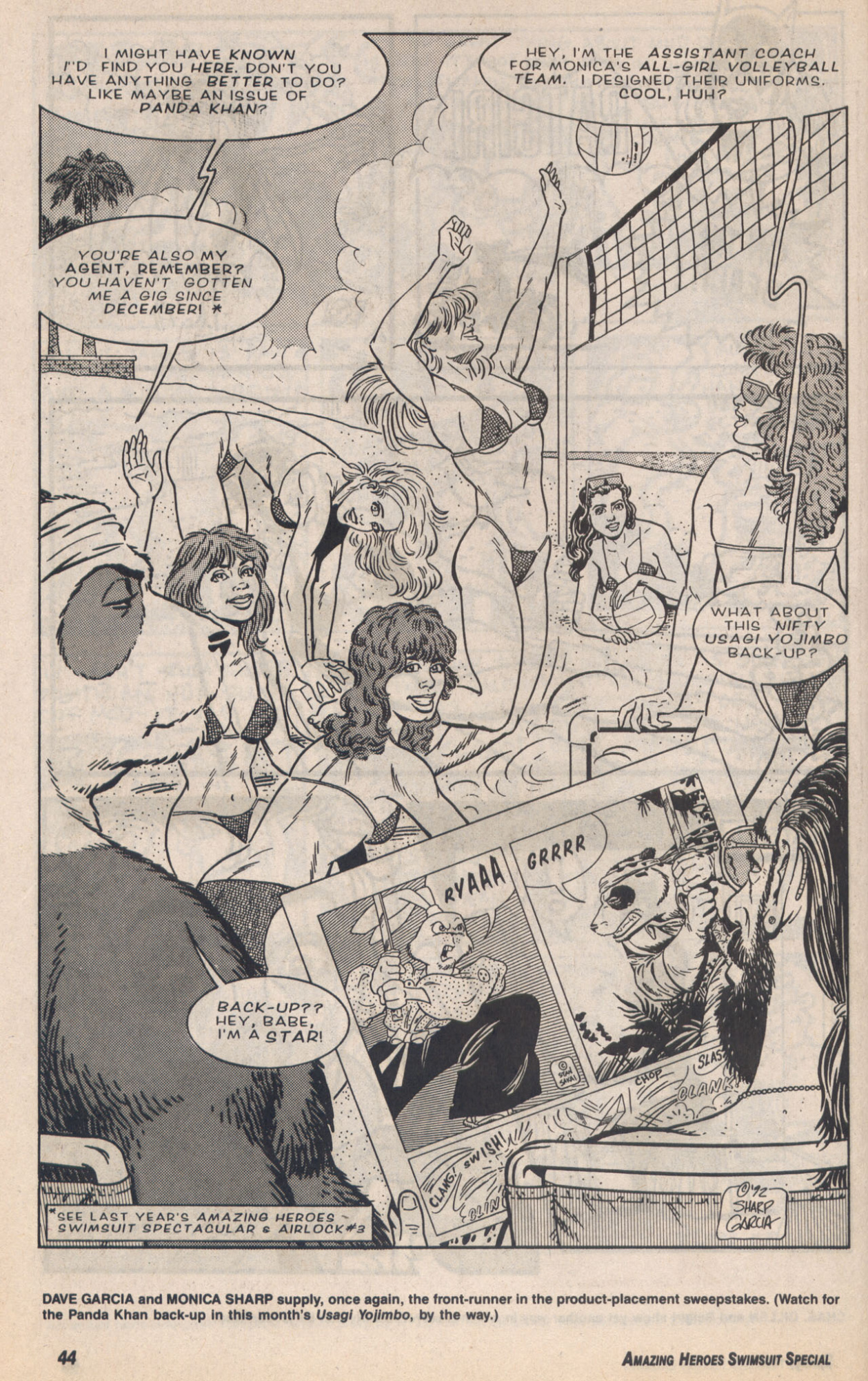 Amazing Heroes Swimsuit 1992