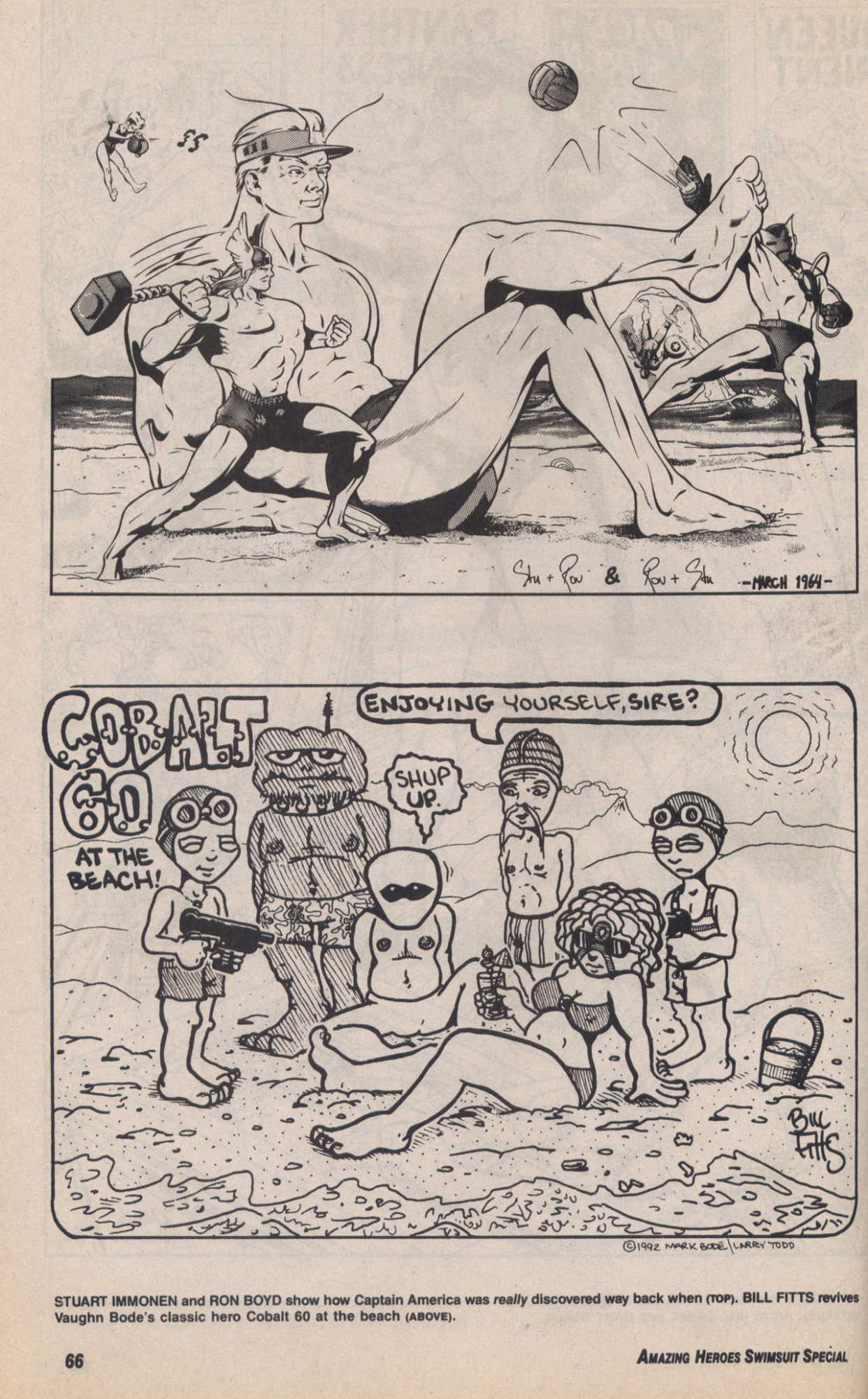 Amazing Heroes Swimsuit 1992