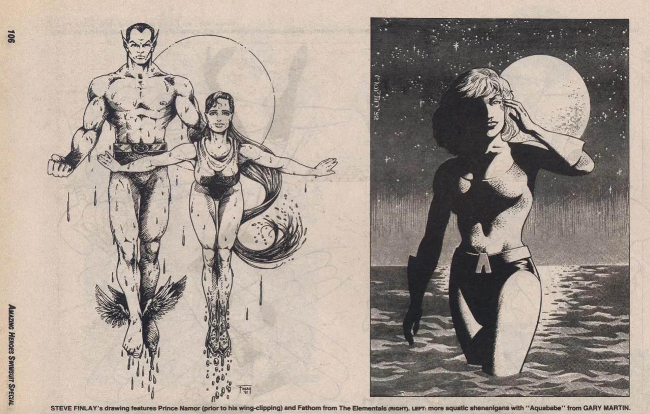 Amazing Heroes Swimsuit 1992