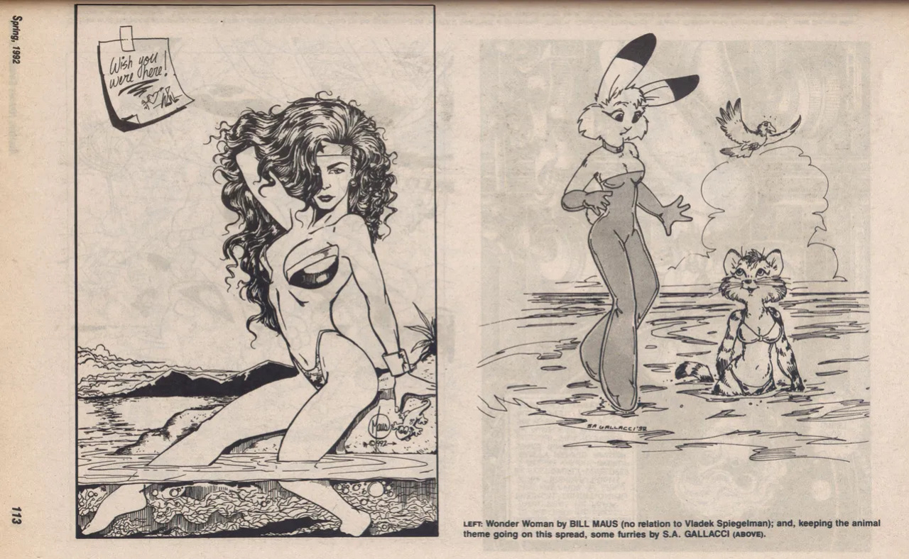 Amazing Heroes Swimsuit 1992