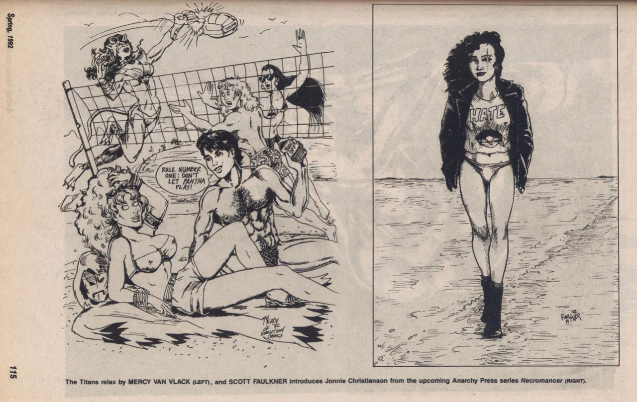 Amazing Heroes Swimsuit 1992