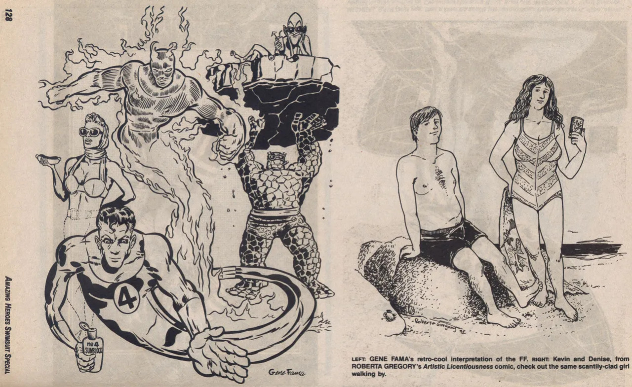 Amazing Heroes Swimsuit 1992
