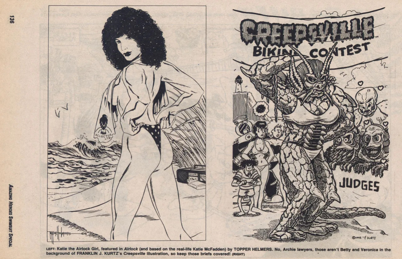 Amazing Heroes Swimsuit 1992