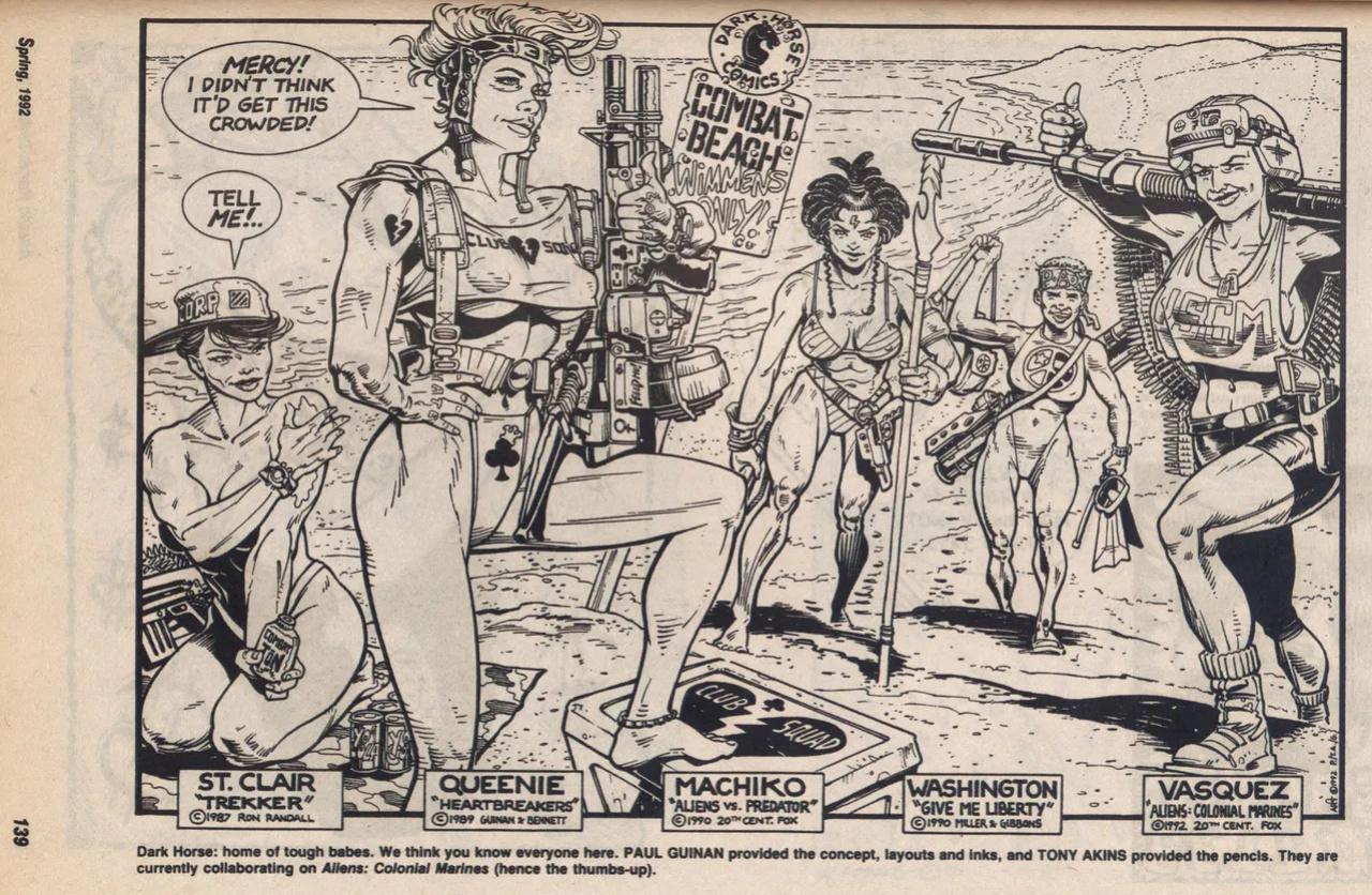 Amazing Heroes Swimsuit 1992