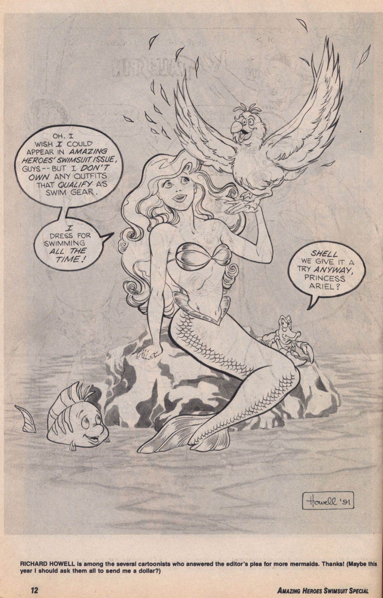 Amazing Heroes Swimsuit 1991