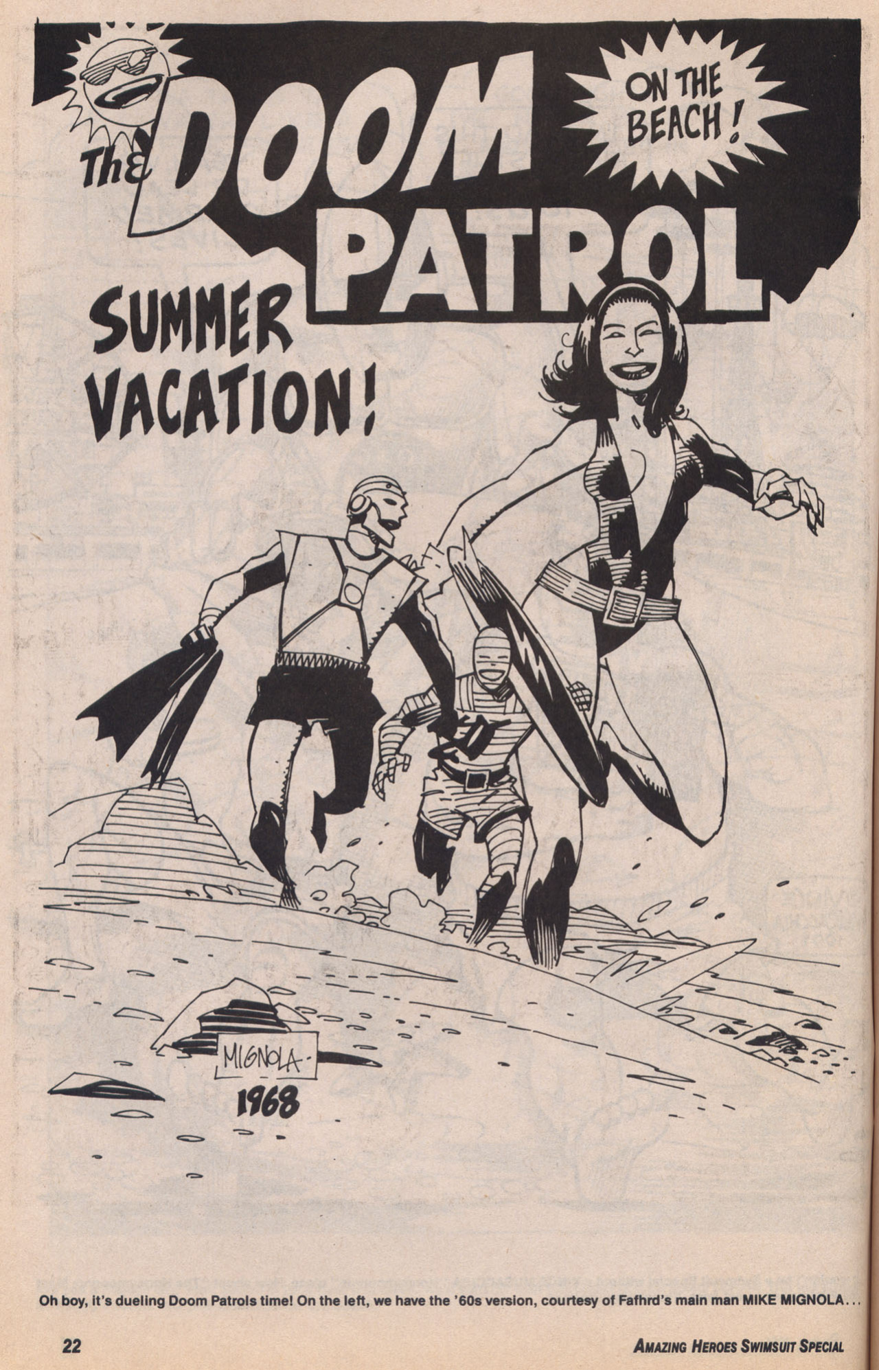 Amazing Heroes Swimsuit 1991