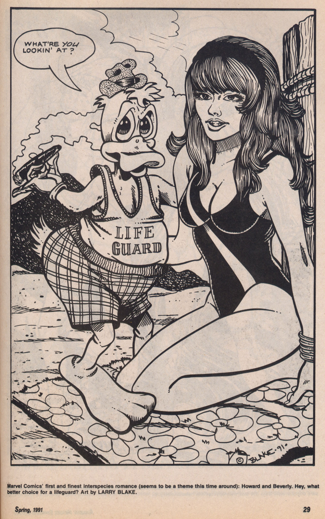 Amazing Heroes Swimsuit 1991