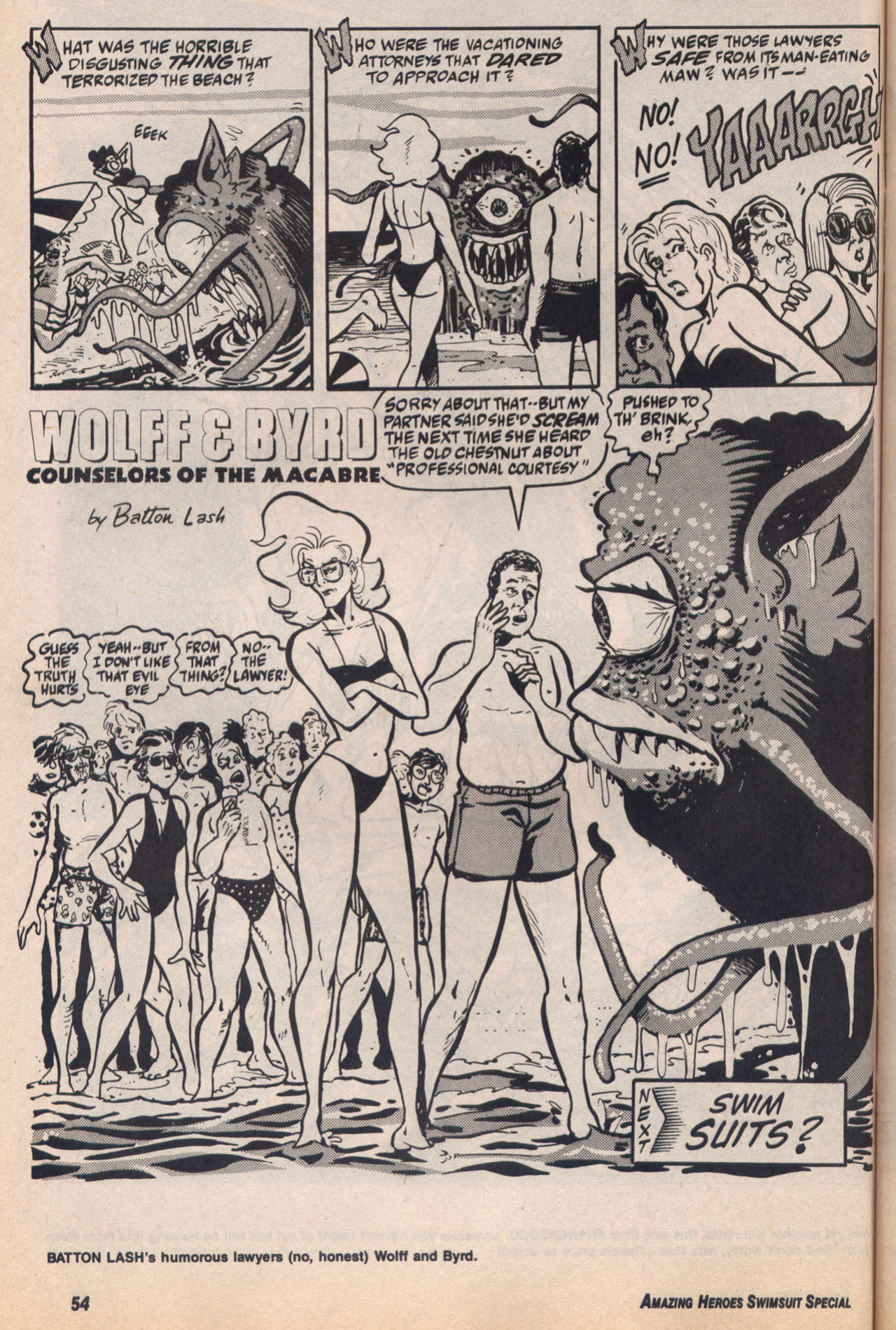 Amazing Heroes Swimsuit 1991