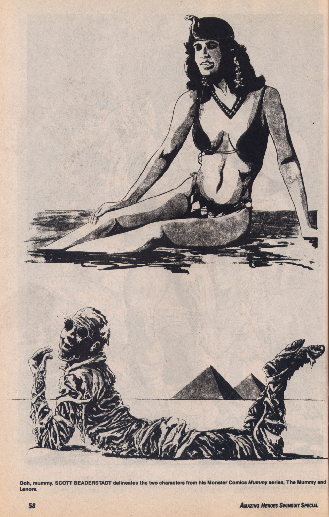 Amazing Heroes Swimsuit 1991