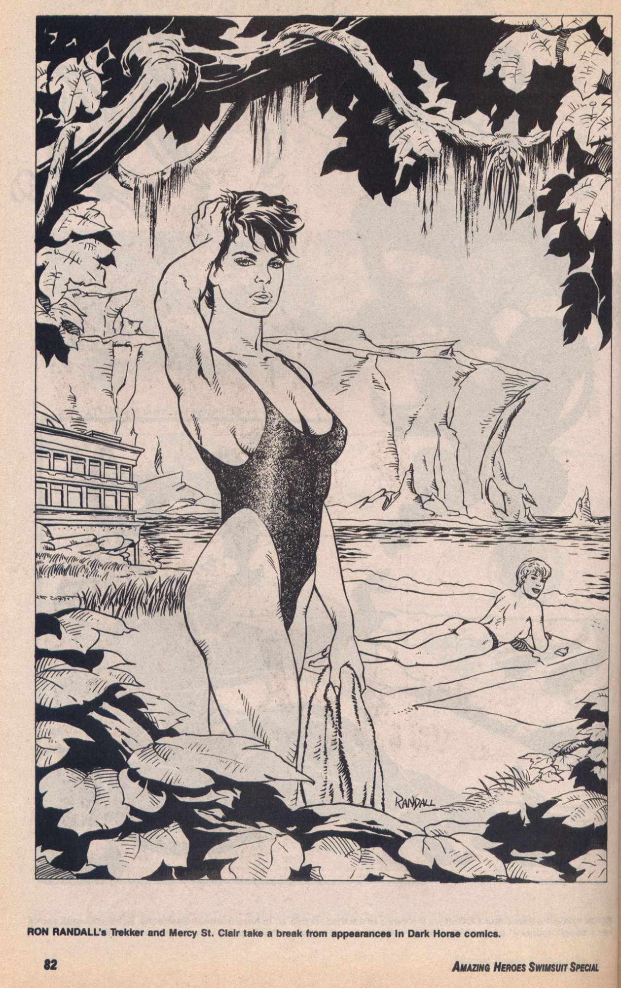 Amazing Heroes Swimsuit 1991