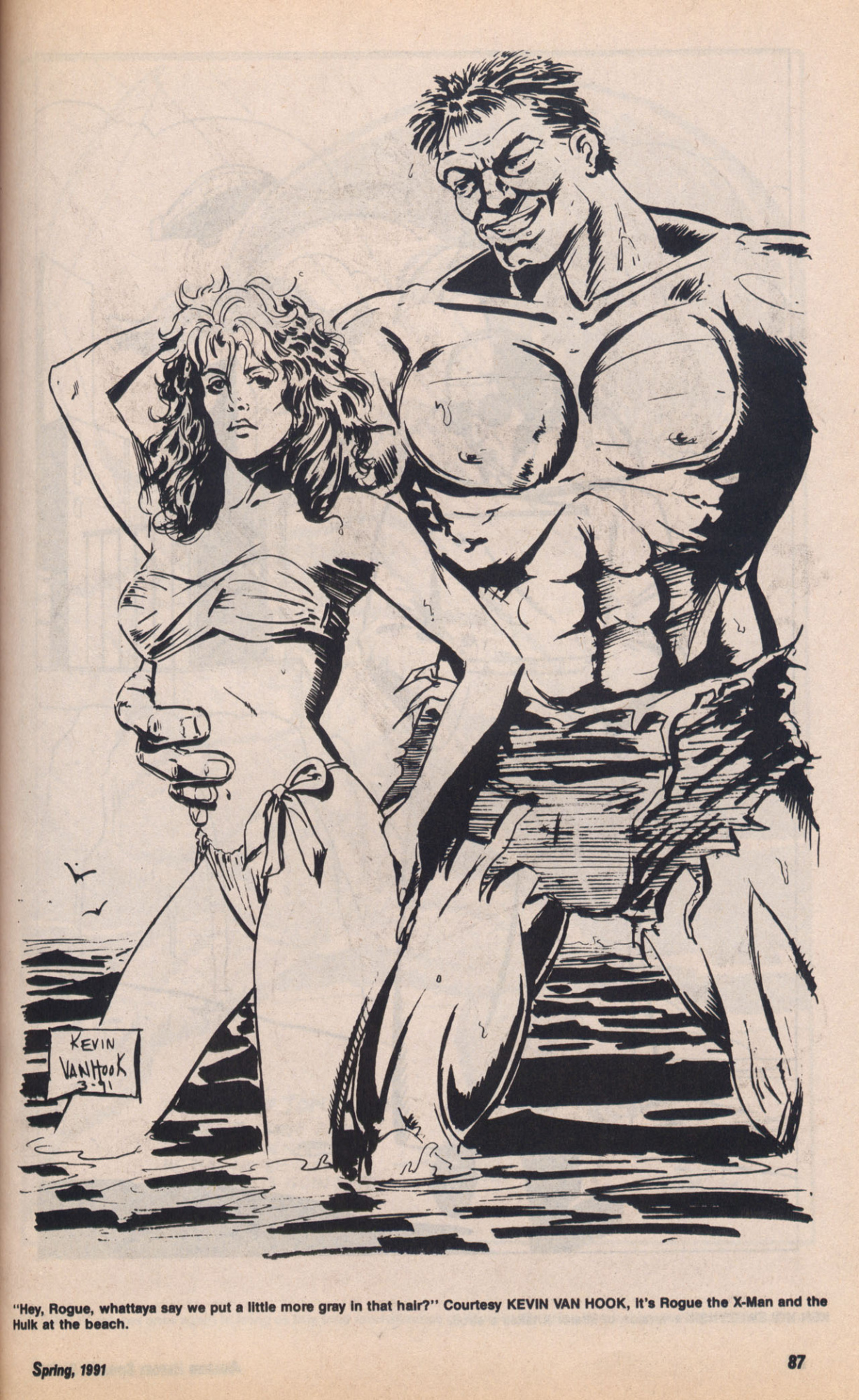Amazing Heroes Swimsuit 1991